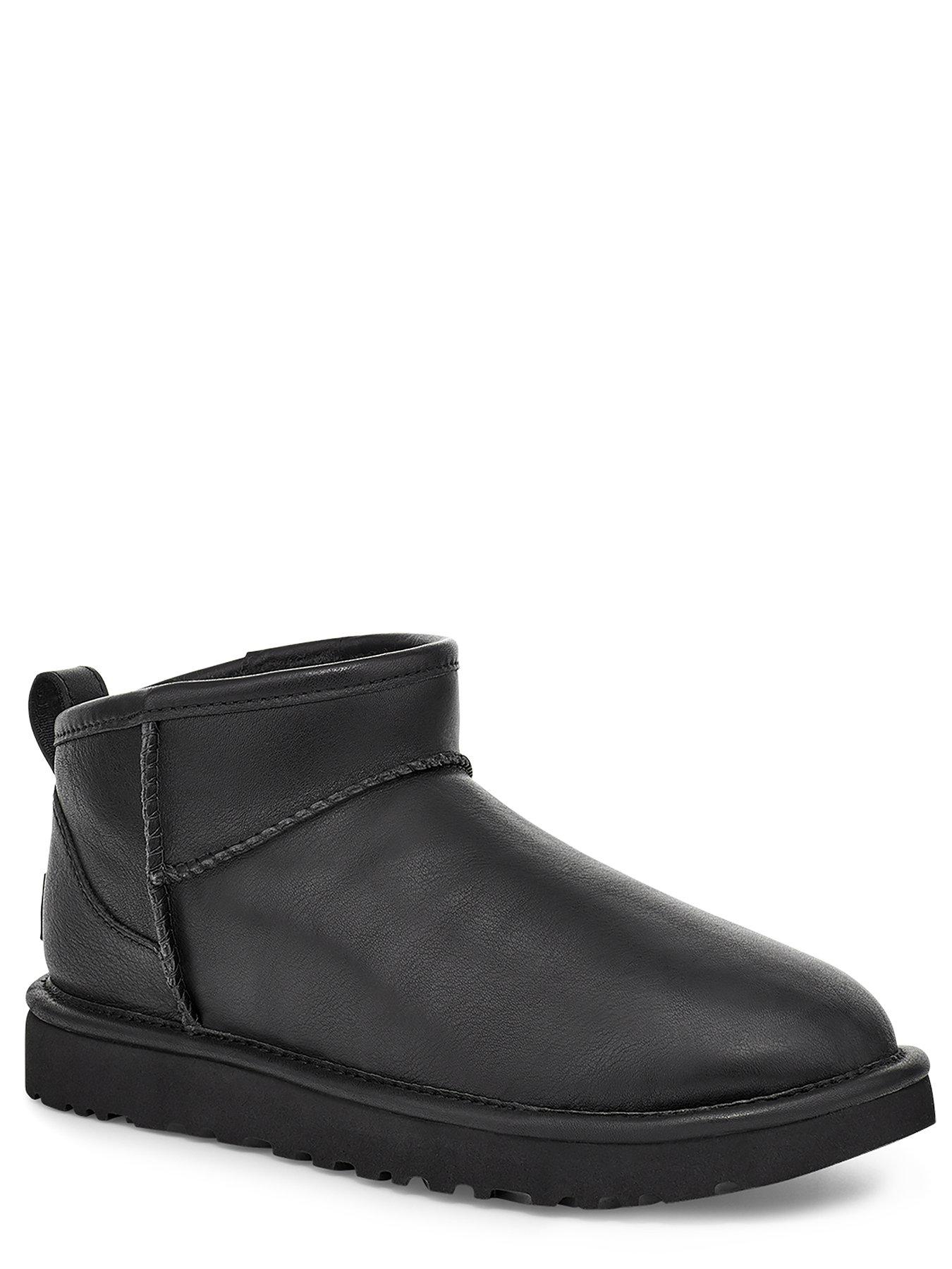 ugg-classic-ultra-mini-leather-ankle-boots-blackback