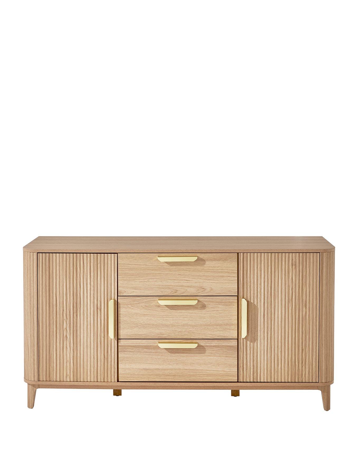 Image 2 of 6 of The Very Collection Carina Large Sideboard - Oak - FSC&reg; Certified