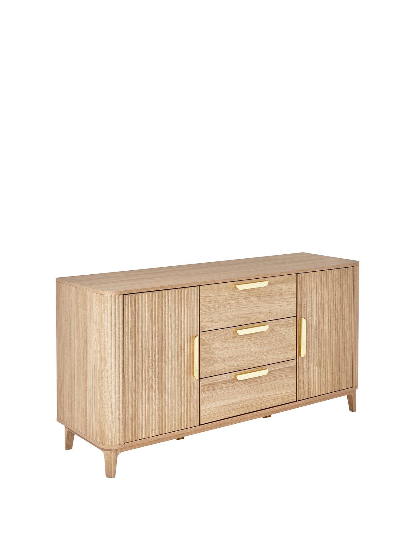 Image 3 of 6 of The Very Collection Carina Large Sideboard - Oak - FSC&reg; Certified