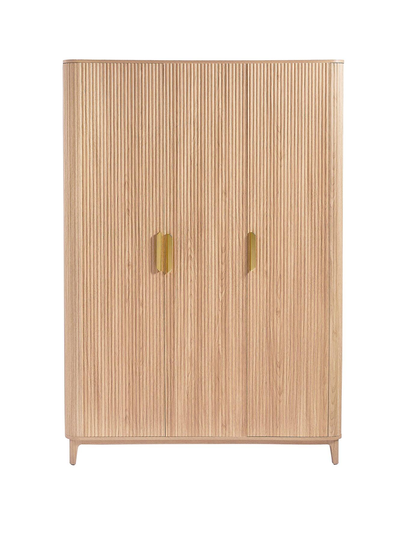 very-home-carina-3-door-wardrobe-oakstillFront