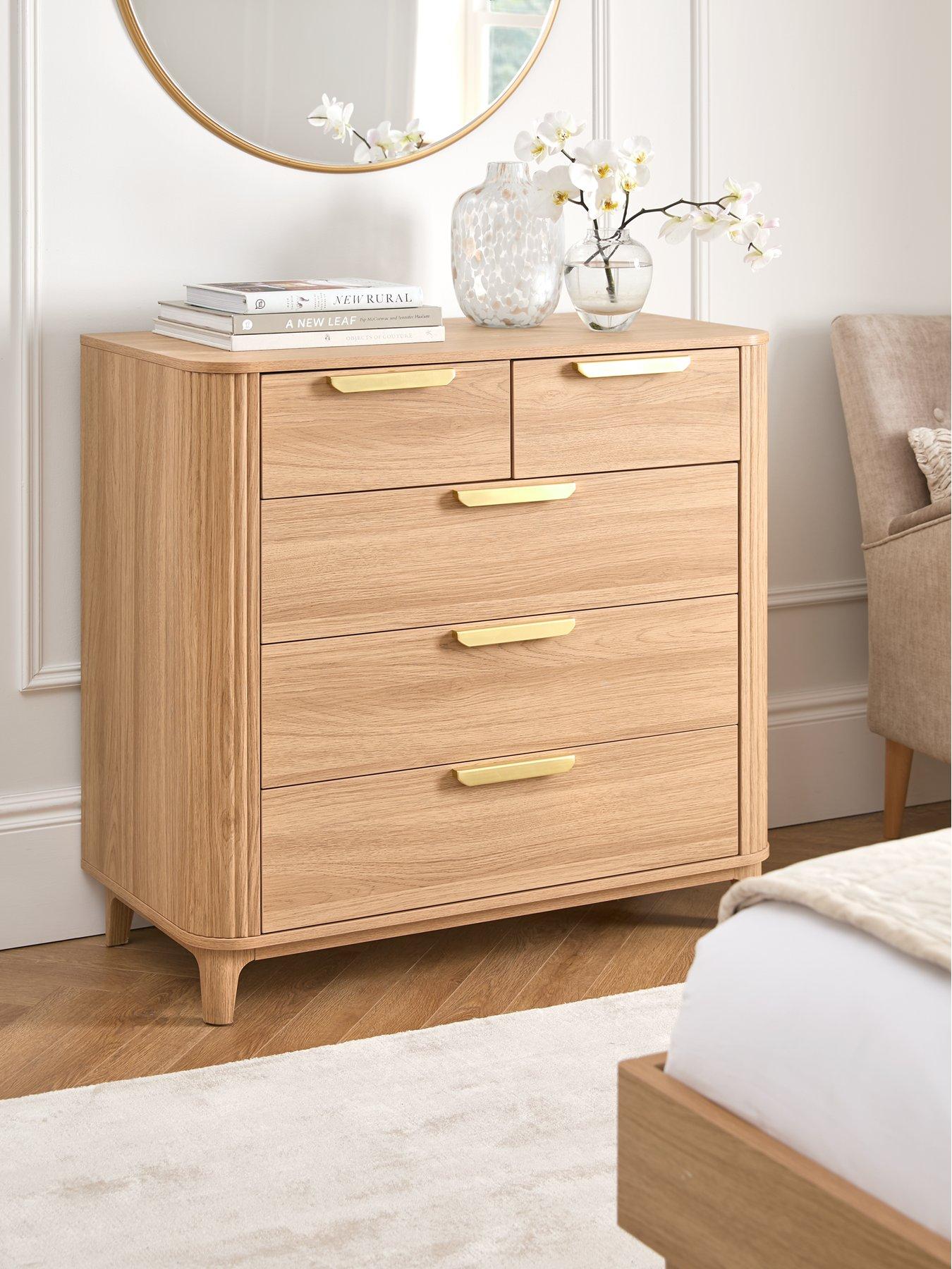 The Very Collection Carina 2 + 3 Drawer Chest - Oak - FSC® Certified