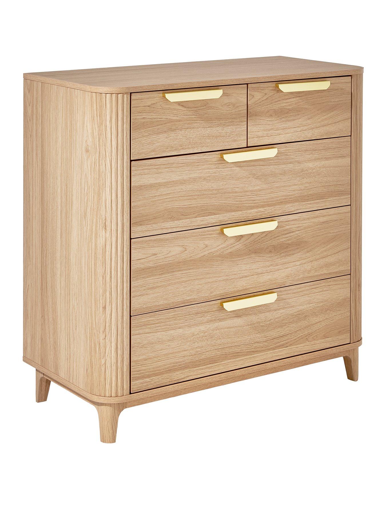 very-home-carina-2nbspnbsp3nbspdrawer-chest-oakback