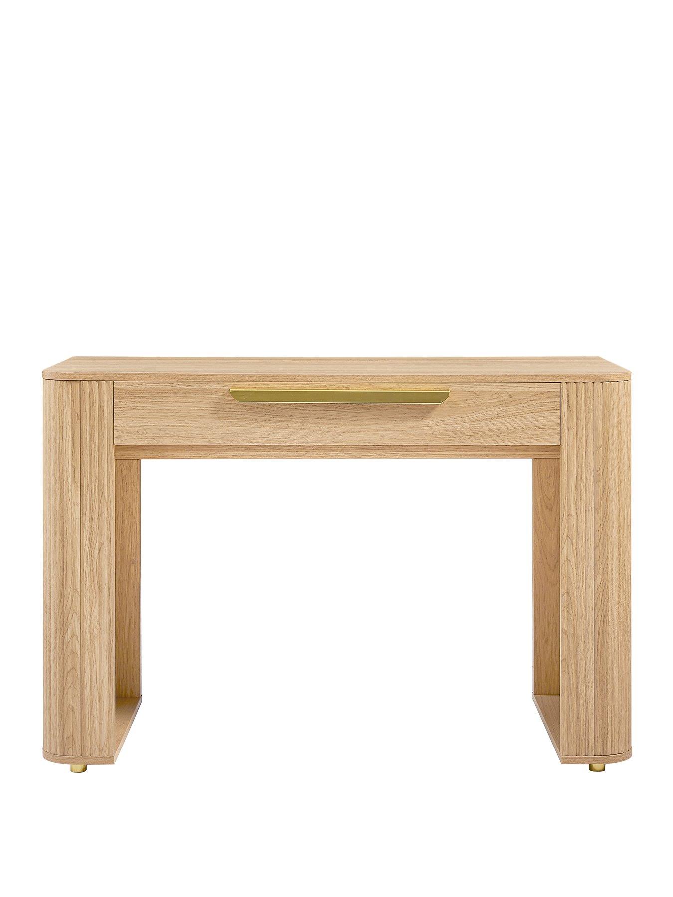 Image 2 of 6 of The Very Collection Carina Dressing Table - Oak - FSC&reg; Certified