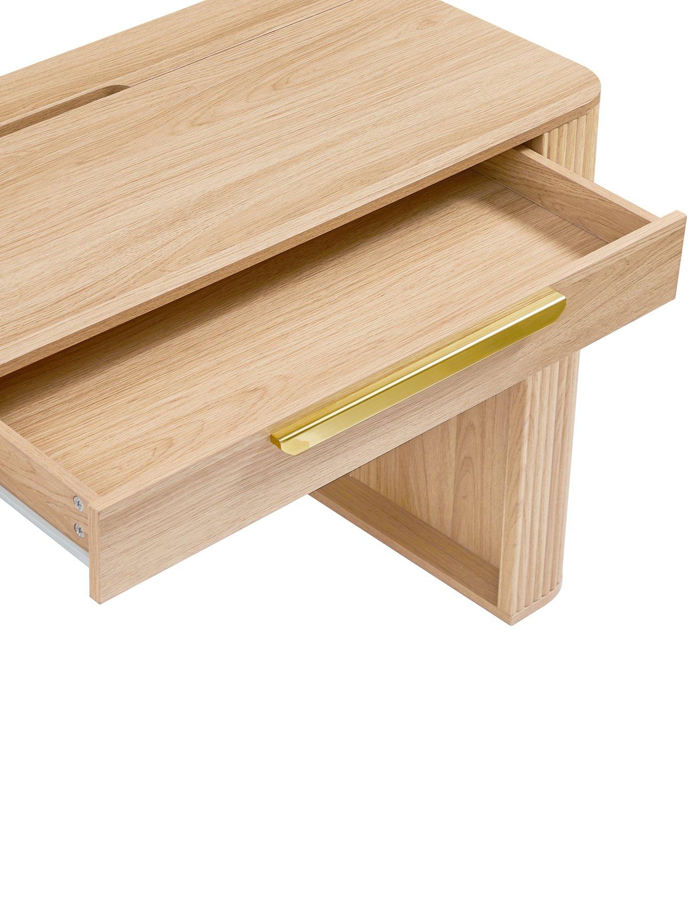 Image 4 of 6 of The Very Collection Carina Dressing Table - Oak - FSC&reg; Certified