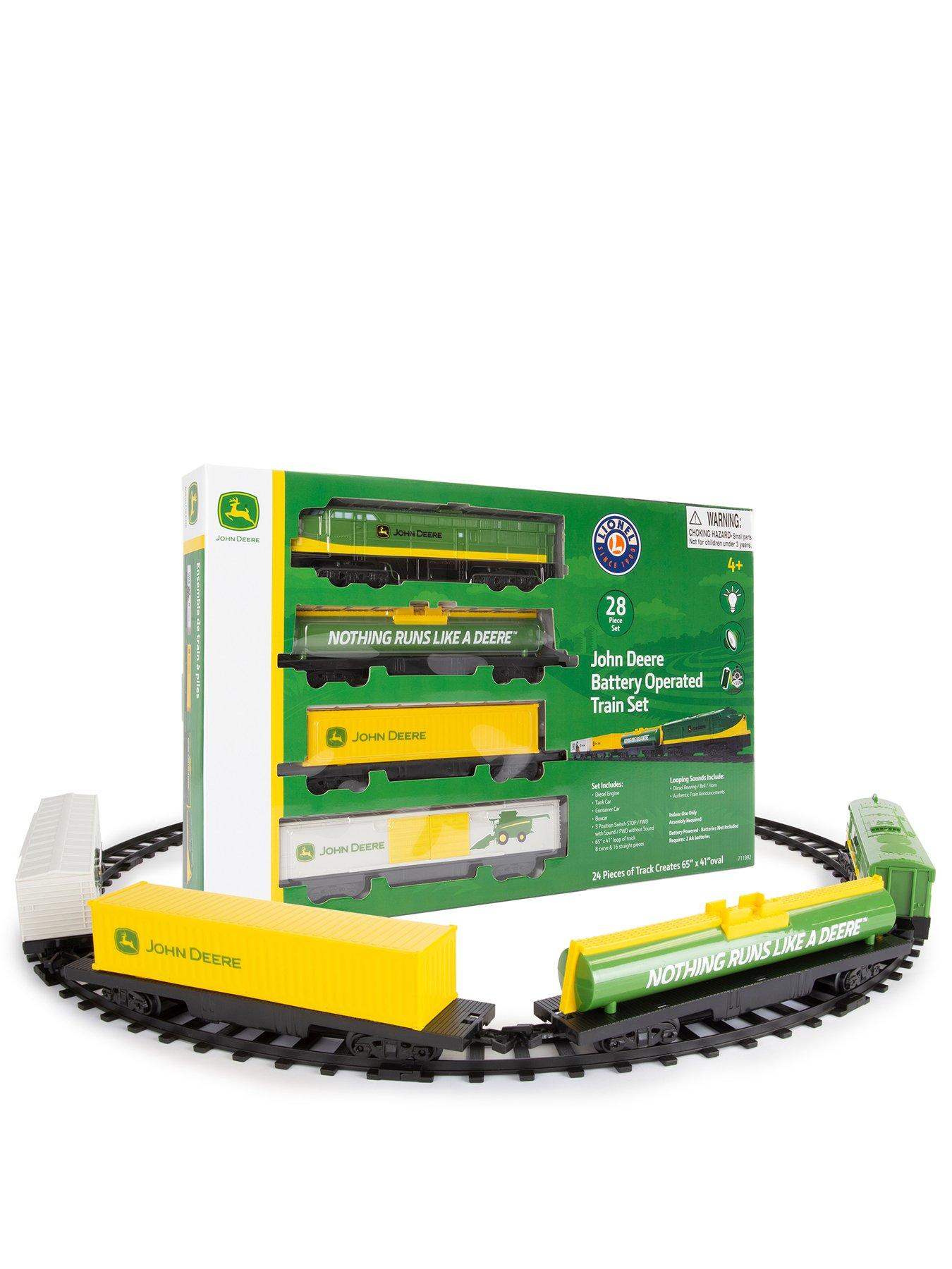 undefined John Deere 28-Piece Train Set