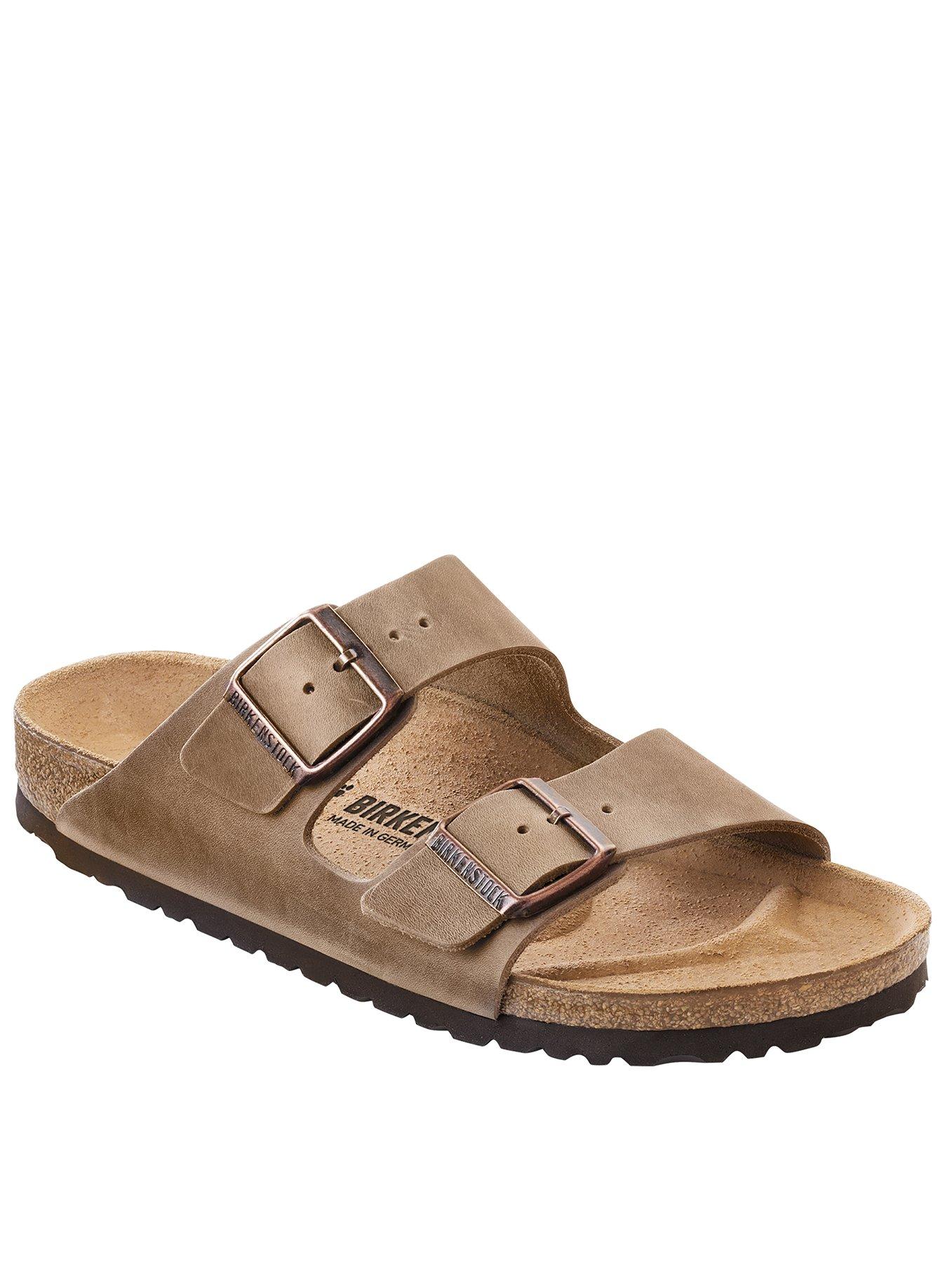 Image 1 of 1 of Birkenstock Arizona Oiled Leather Sandal - Brown