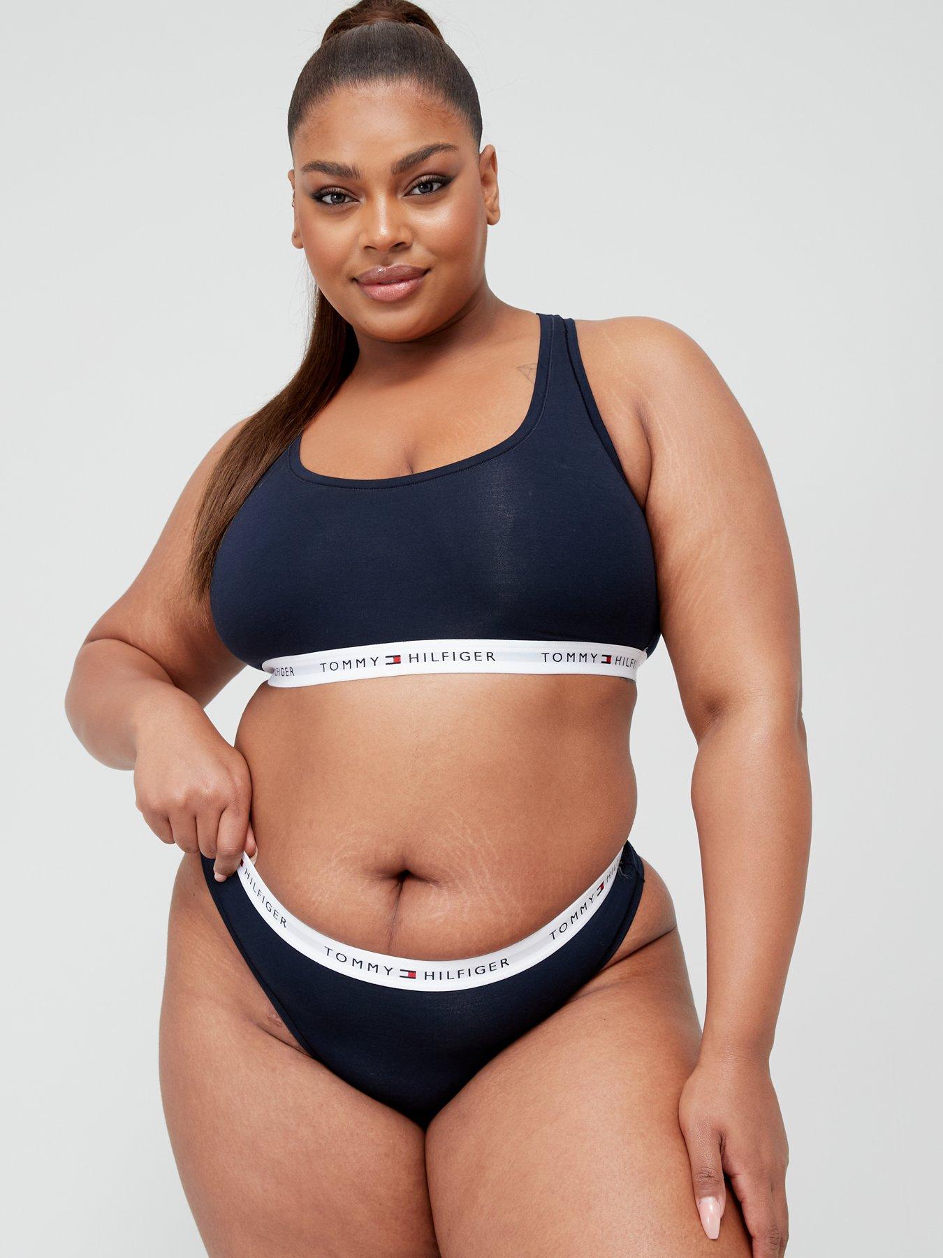 tommy-hilfiger-plus-size-unlined-bralette-navyback