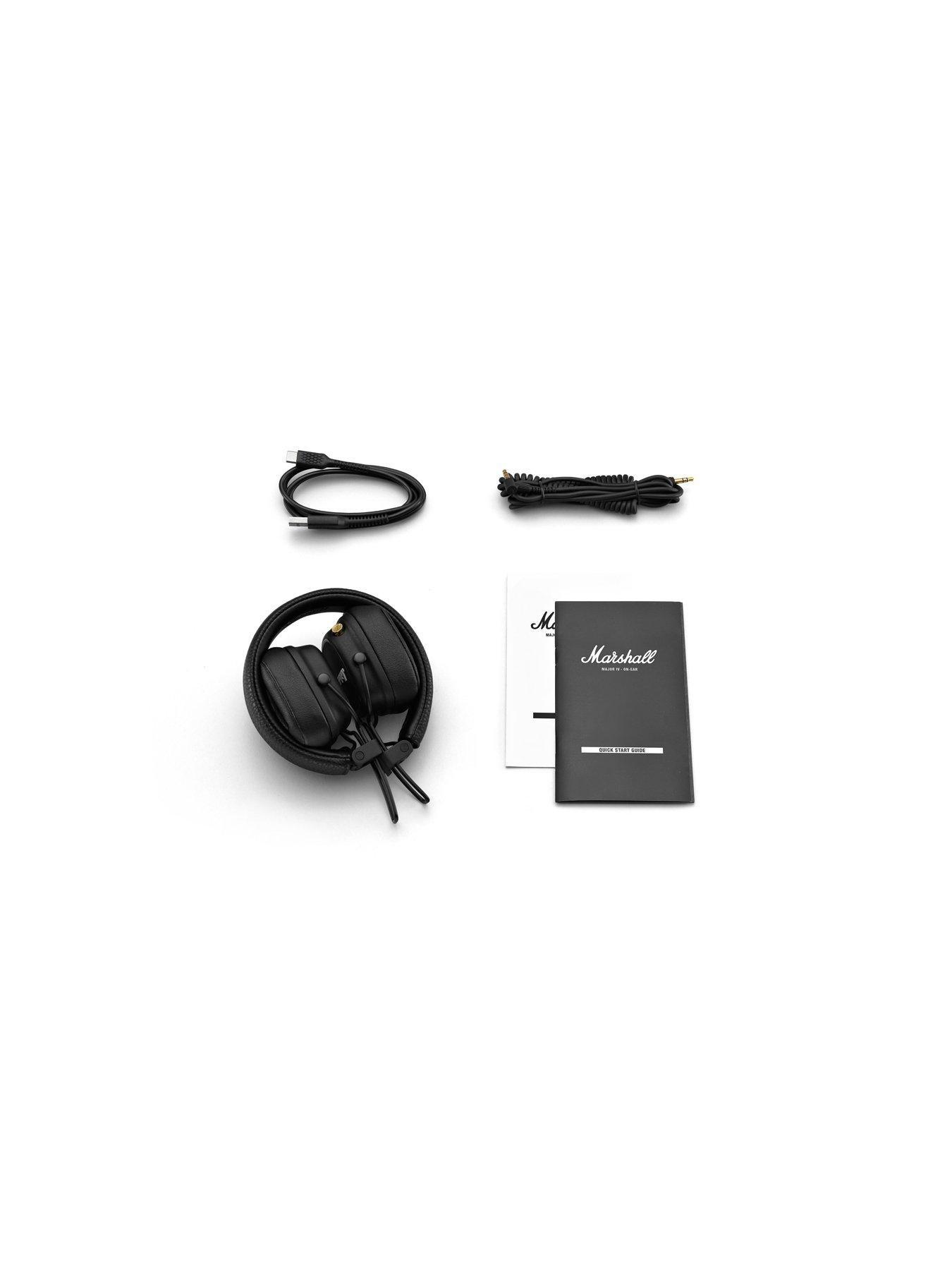 Marshall Major IV Bluetooth Headphones Black Very Ireland