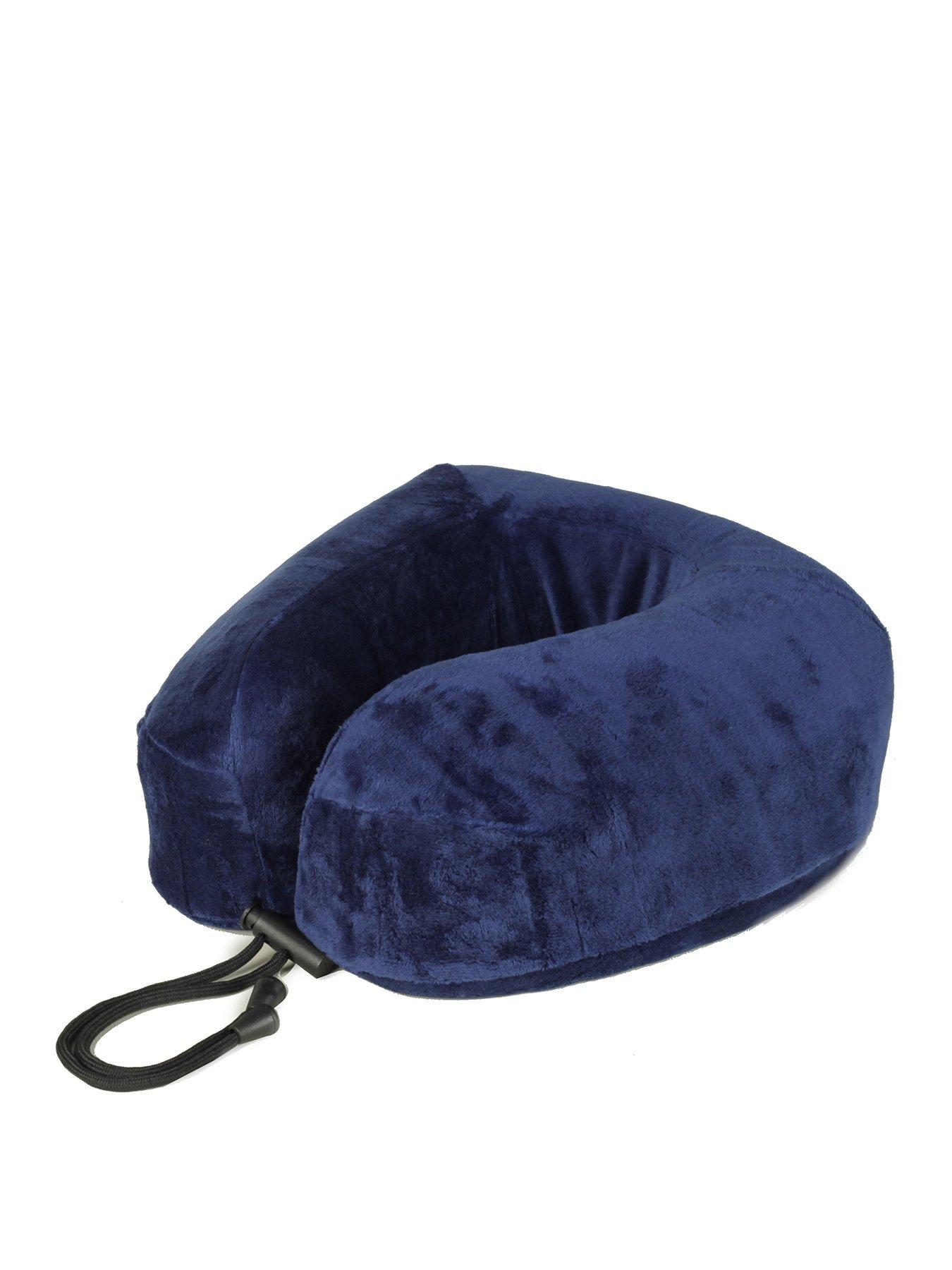 Rock Luggage DLX Memory Foam Neck Pillow - Navy