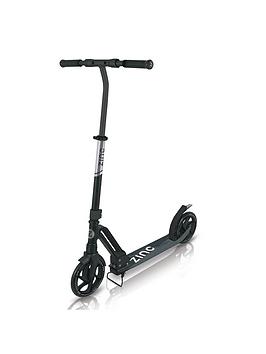 zinc-big-wheeled-folding-voyager-scooter-black