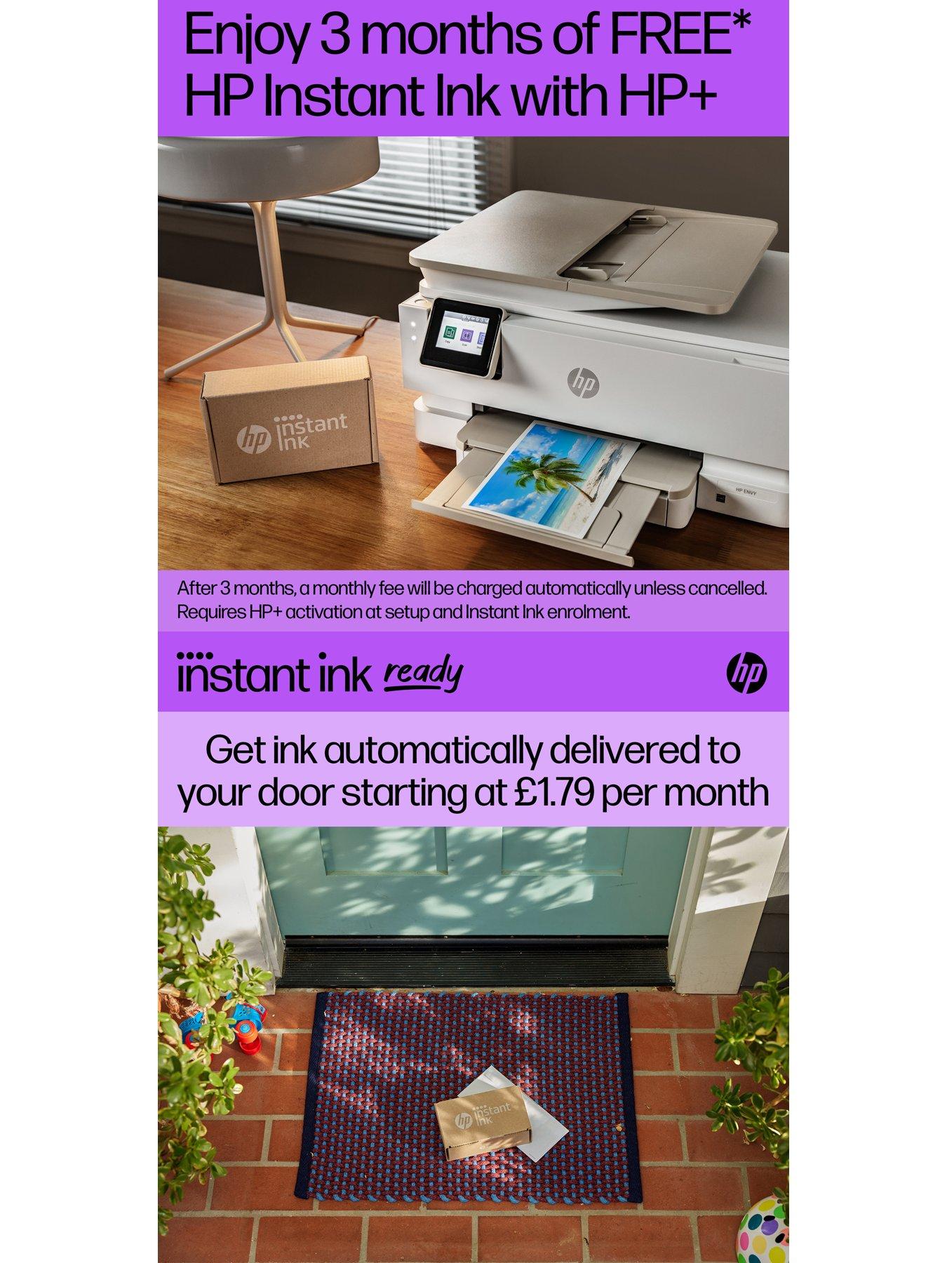 Image 4 of 8 of HP Envy Inspire 7920e All In One Wireless Printer with 3 months of Instant Ink Included with HP+