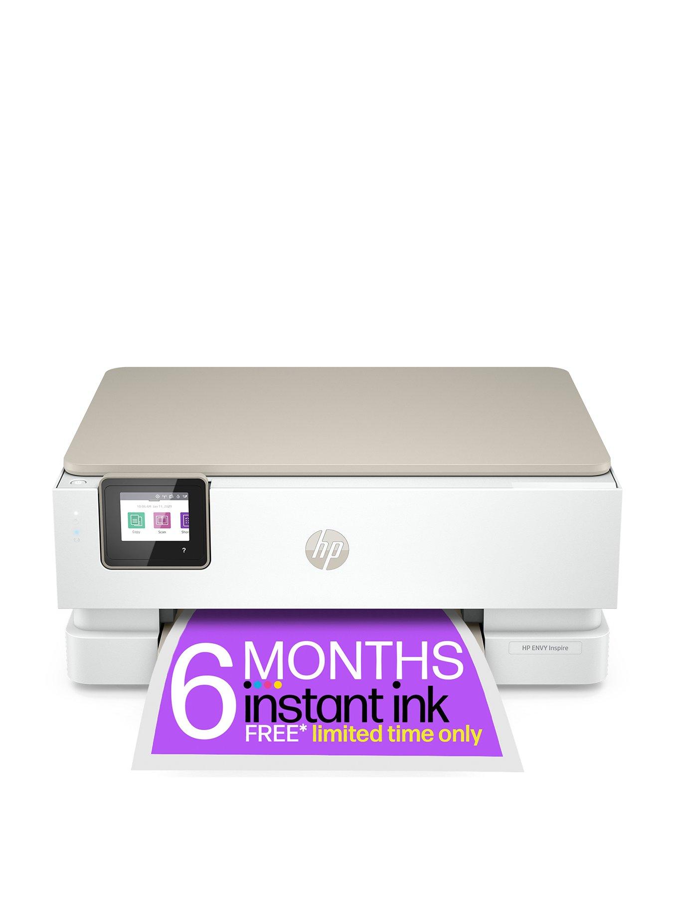 Image 1 of 8 of HP Envy Inspire 7220e All In One Wireless Printer with 3 months of Instant Ink Included with HP+