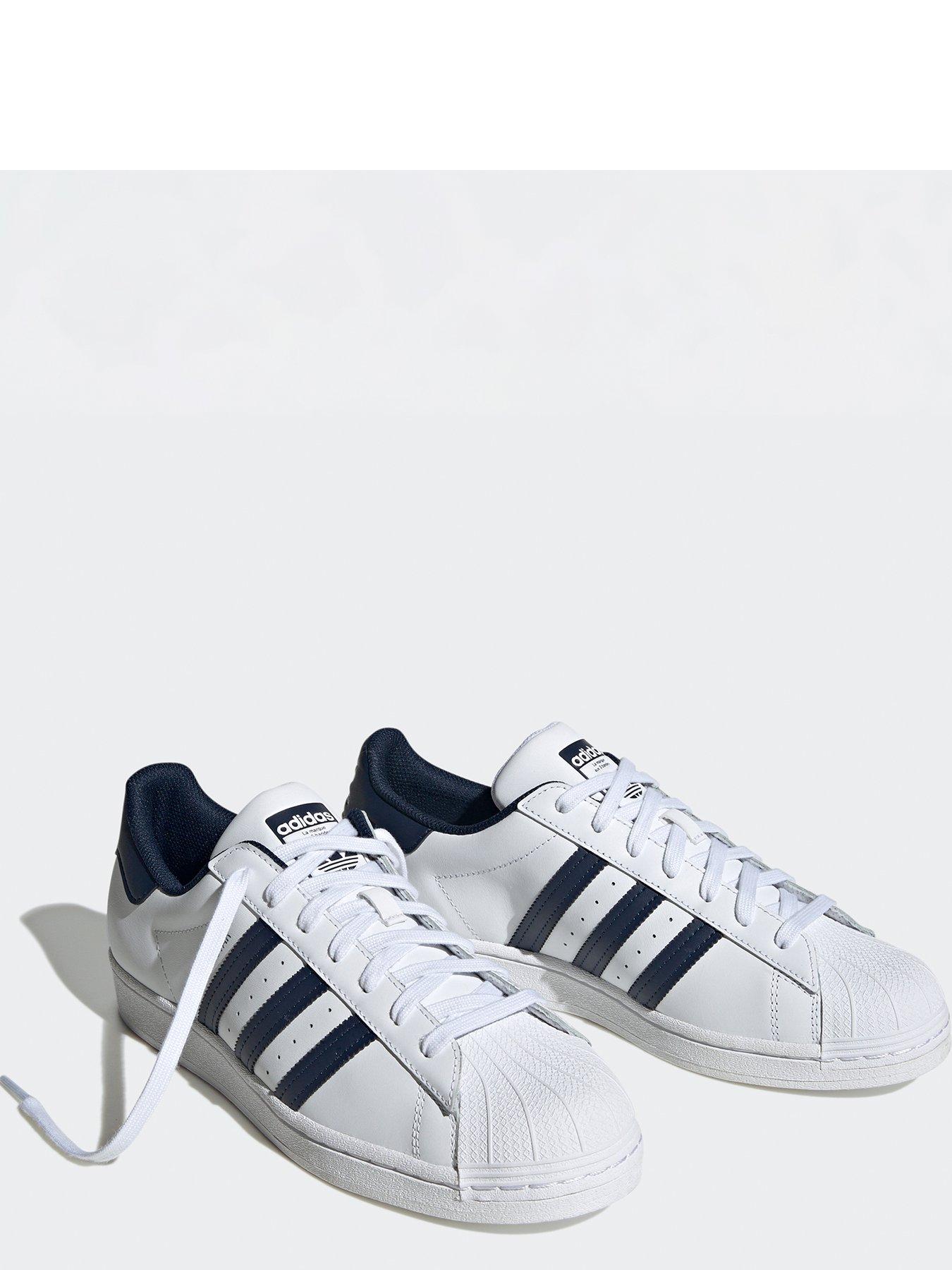 Mens white clearance superstar