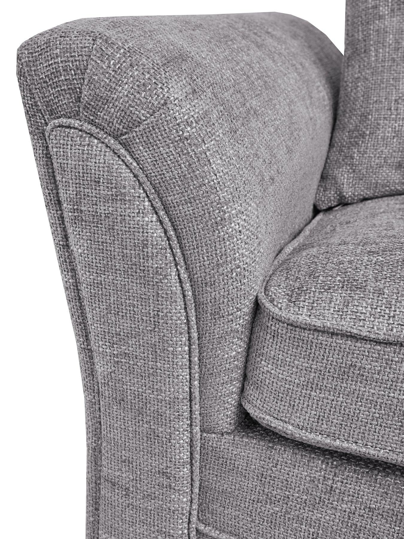 Image 4 of 6 of Very Home Dury Chunky Weave&nbsp;4 Seater Scatterback Sofa&nbsp;- FSC&reg; Certified