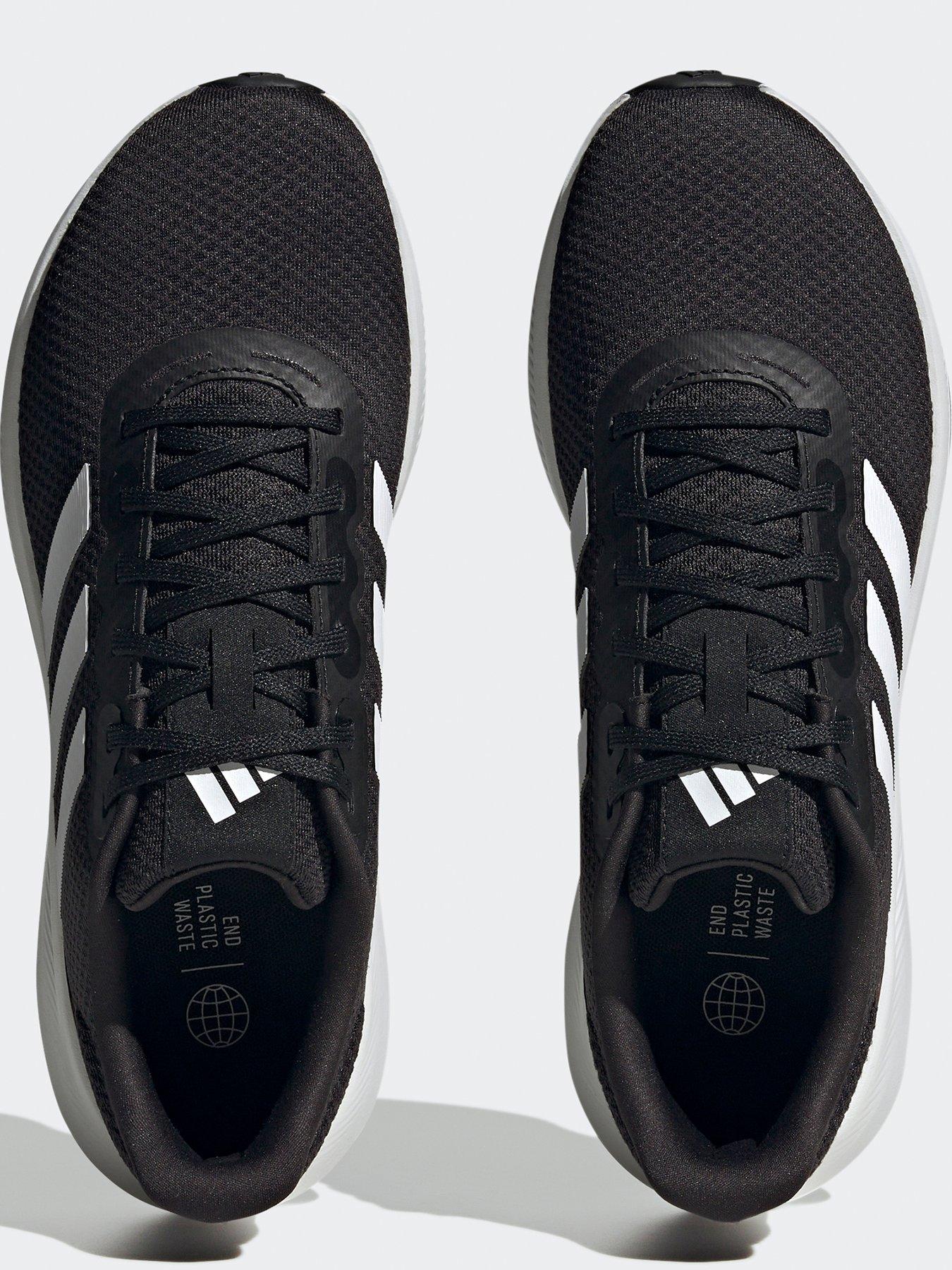 adidas-performance-runfalcon-3-trainers-blackwhiteoutfit