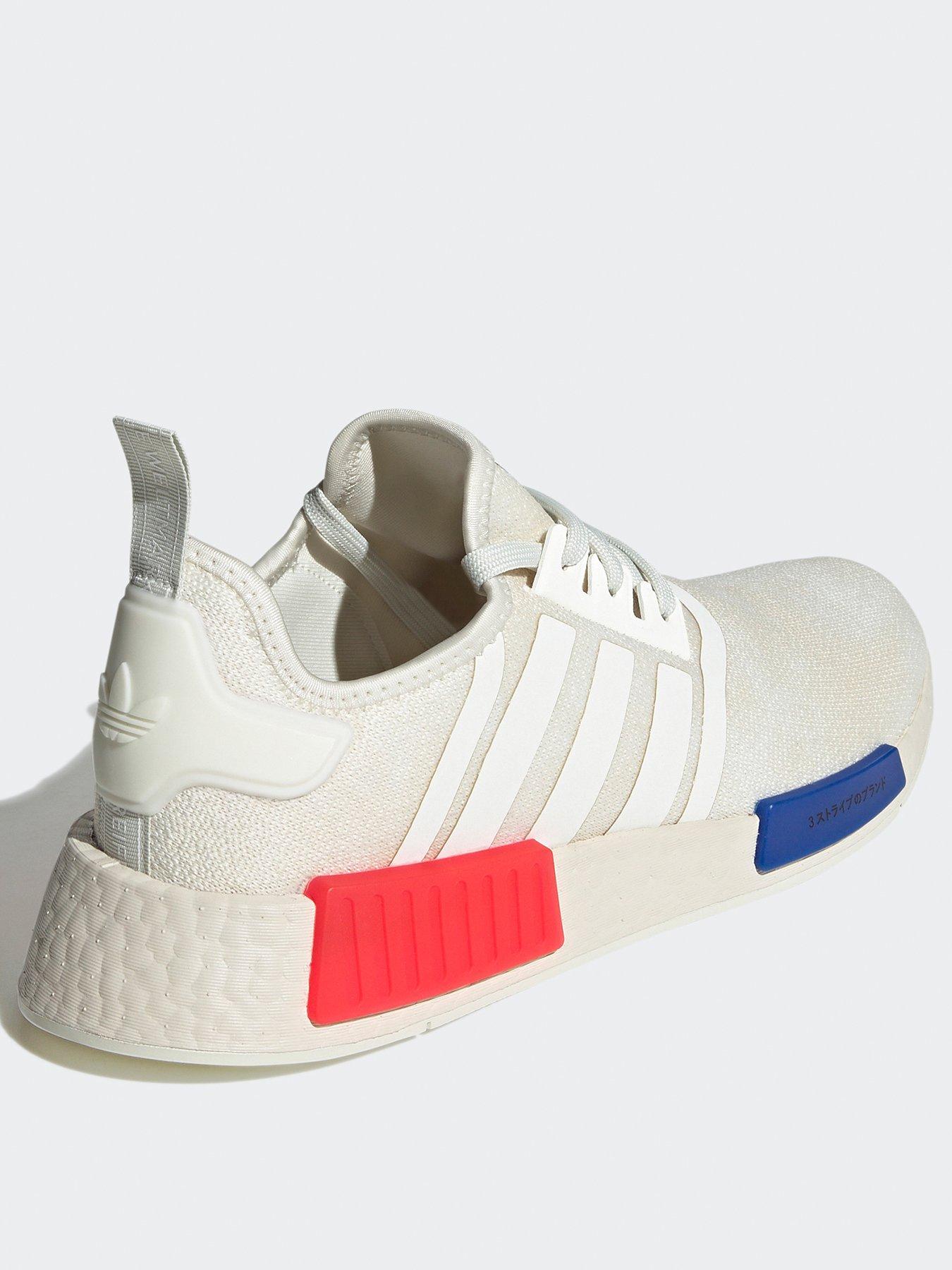 Nmd r1 off 2025 white red