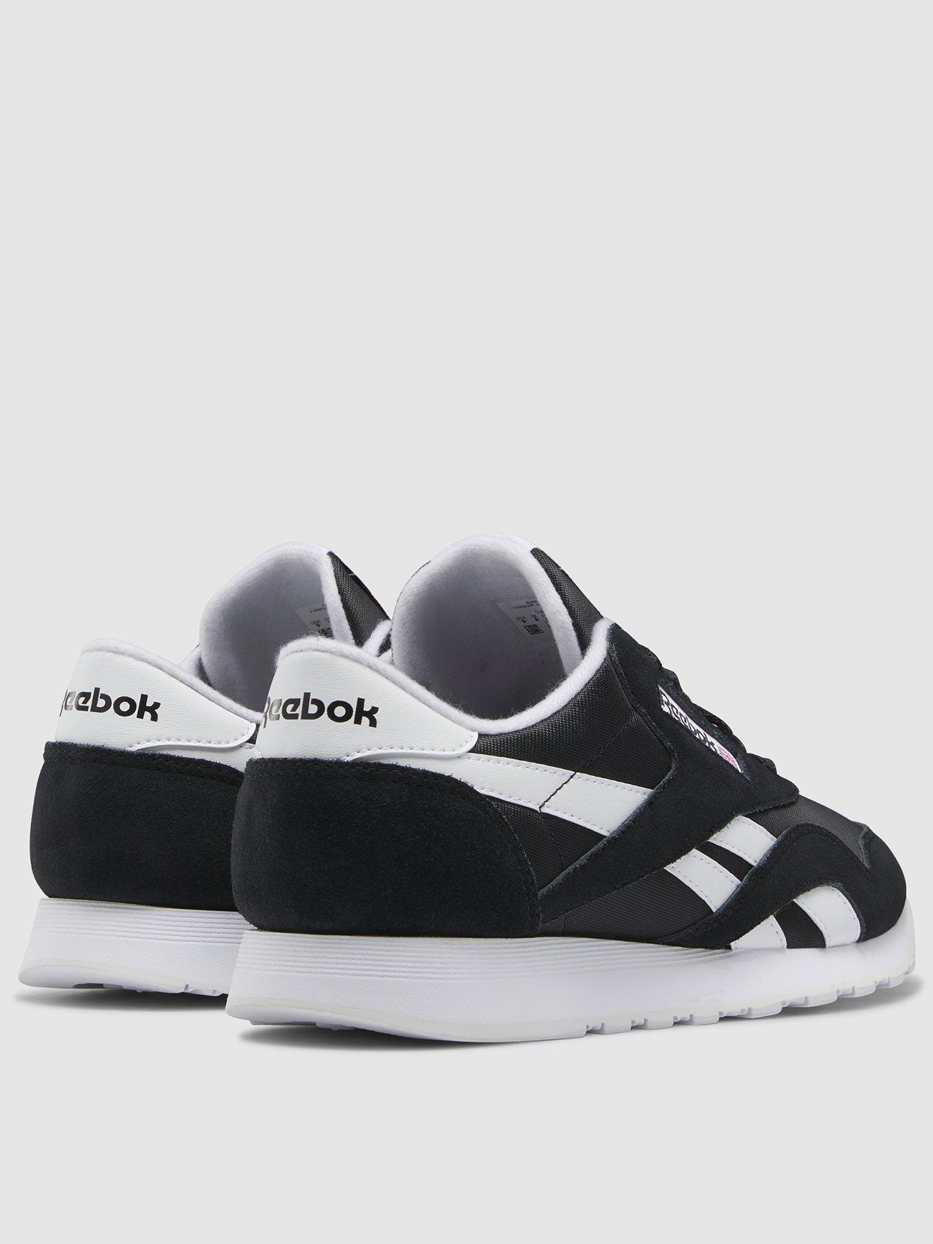 Reebok classic nylon sales white