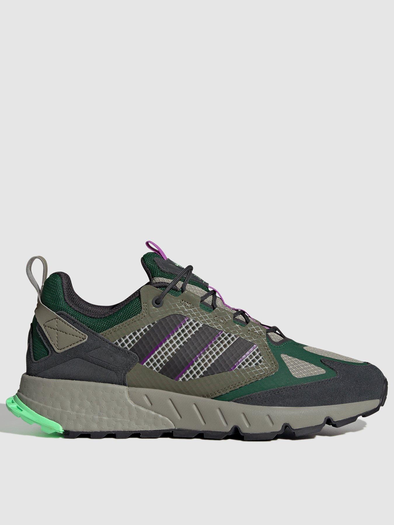 Men s Originals Zx 1K Boost Seas. 2.0 GREY GREEN