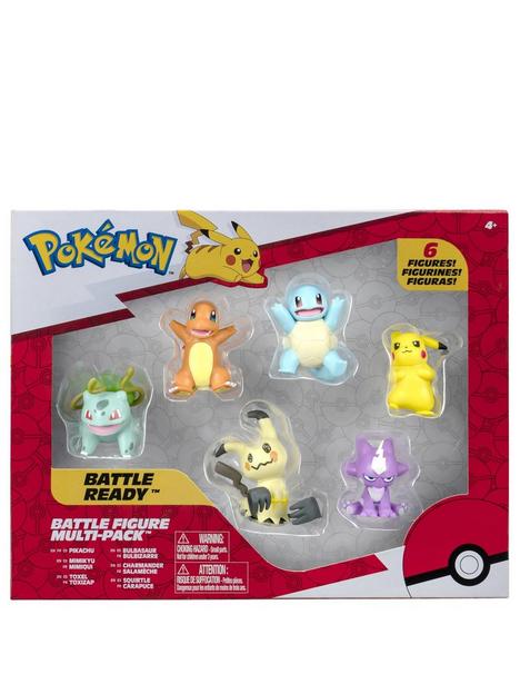 pokemon-battle-figure-6-pack-withnbsppikachu-squirtle-charmander-bulbasaur-mimikyu-and-toxel