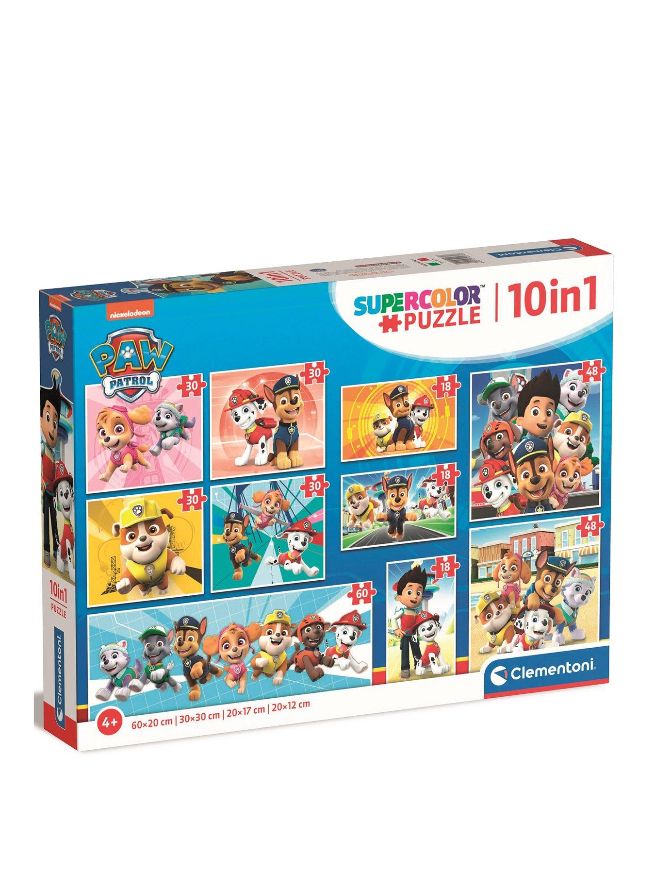 Paw Patrol Clementoni 10-in-1 Bumper Jigsaw Puzzle Pack