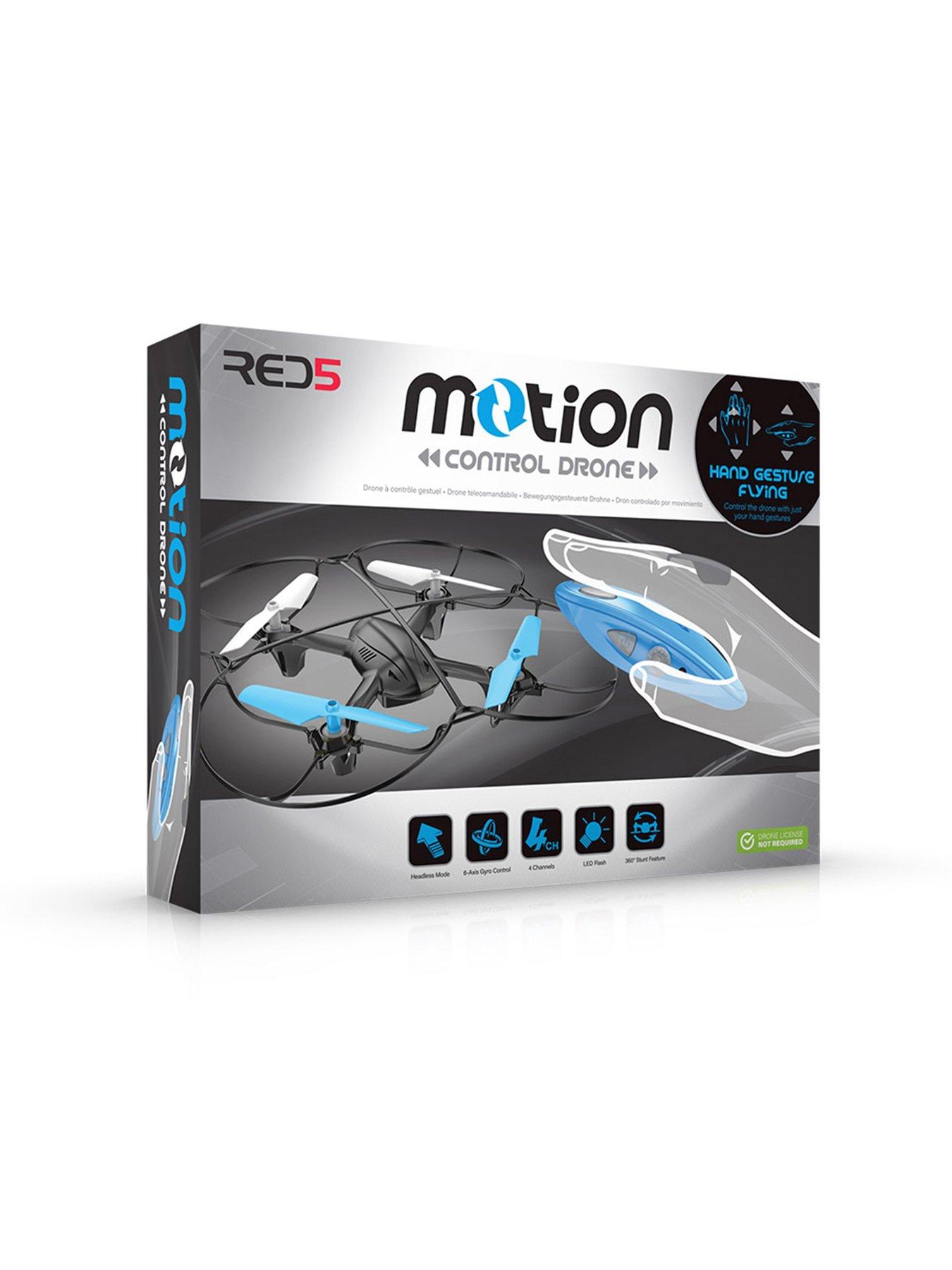 Image 4 of 5 of RED5 RED5 Motion Controlled Quadoptor Blue Edition Drone