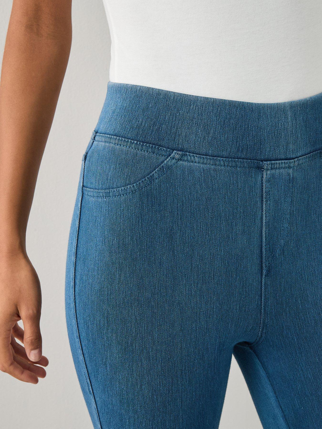 Image 5 of 6 of The Very Collection Denim Look Jegging - Blue