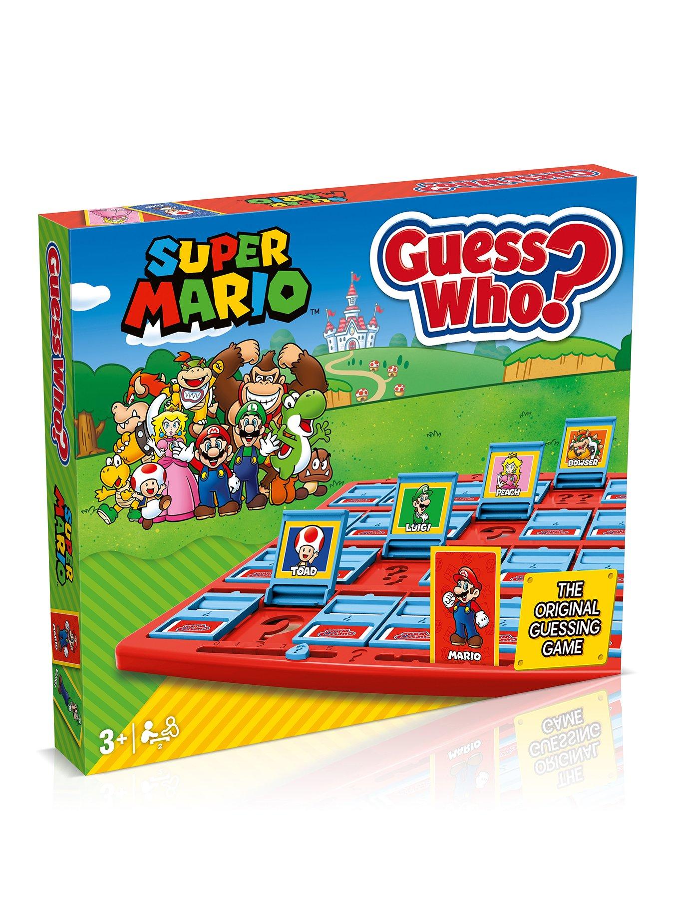 Super Mario Guess Who Super Mario Board Game