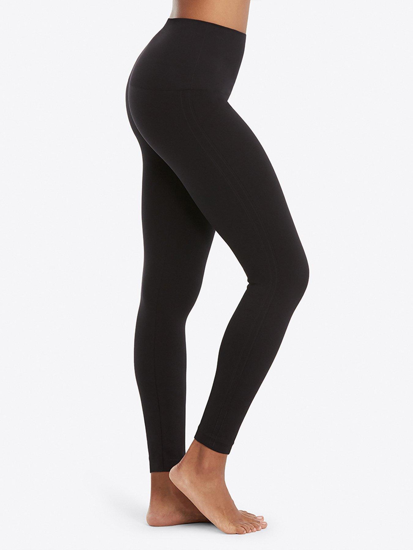 ASSETS by SPANX Women's High-Waist Seamless Leggings - Black XL 1