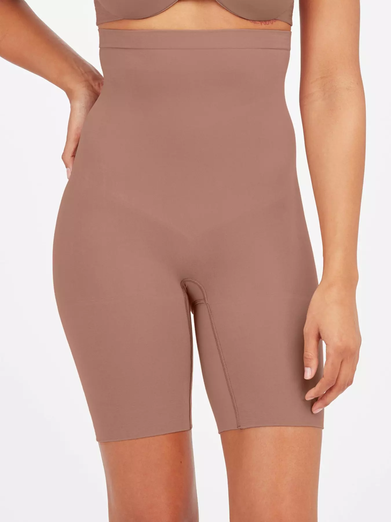 SPANX Power Conceal-Her Medium Control High-Waist Short, S, Natural Glam :  : Clothing, Shoes & Accessories