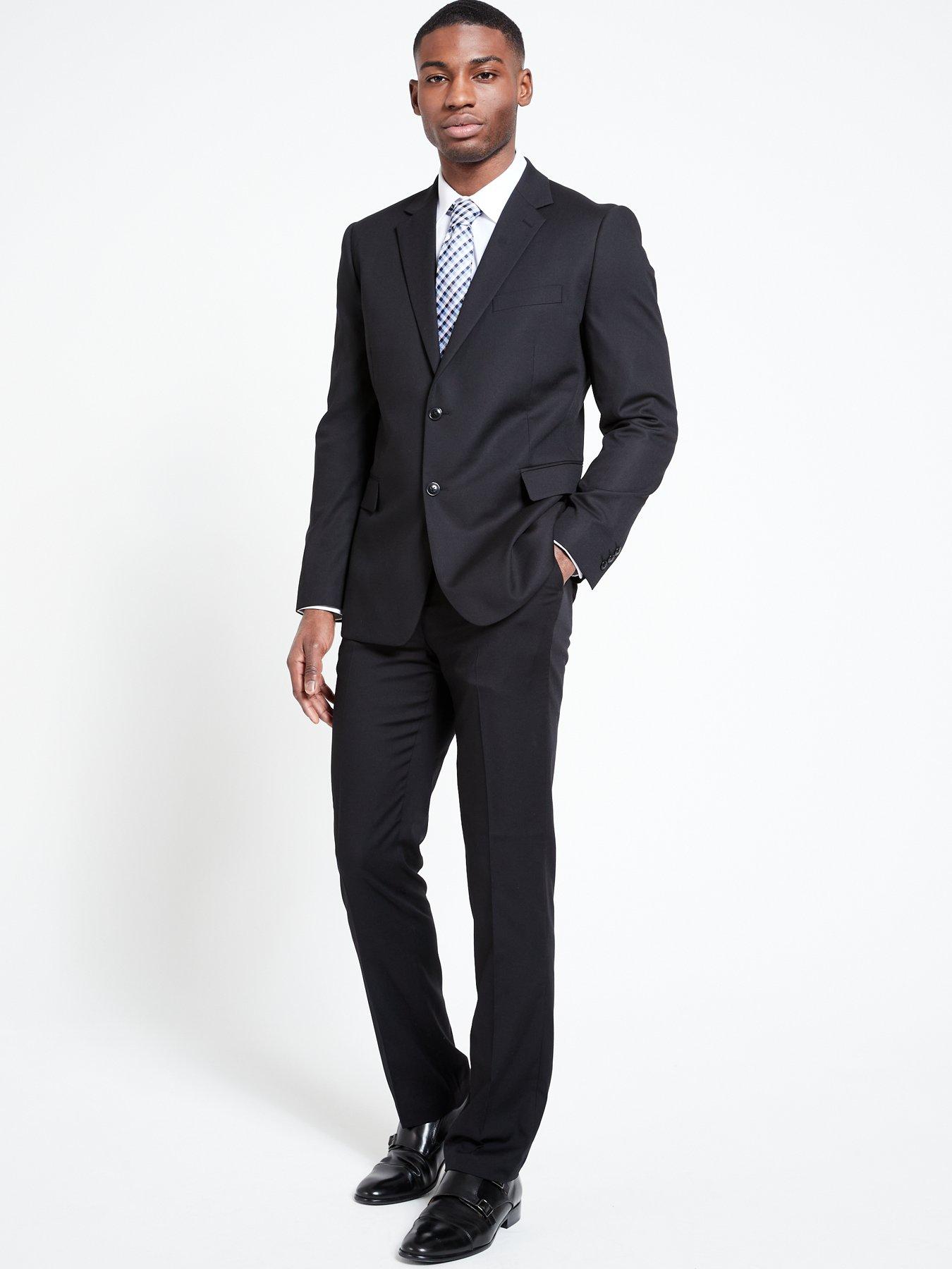 Image 3 of 6 of Everyday Regular Suit Jacket - Black