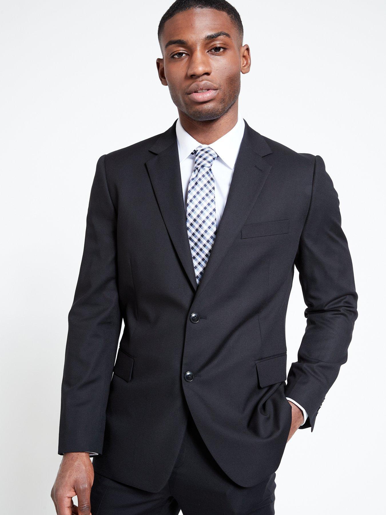 Image 6 of 6 of Everyday Regular Suit Jacket - Black