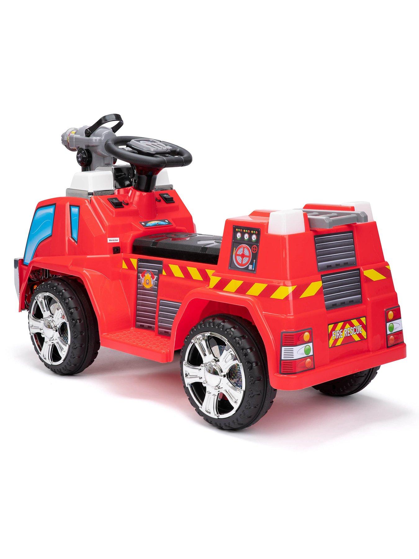 6v ride on fire deals engine bike