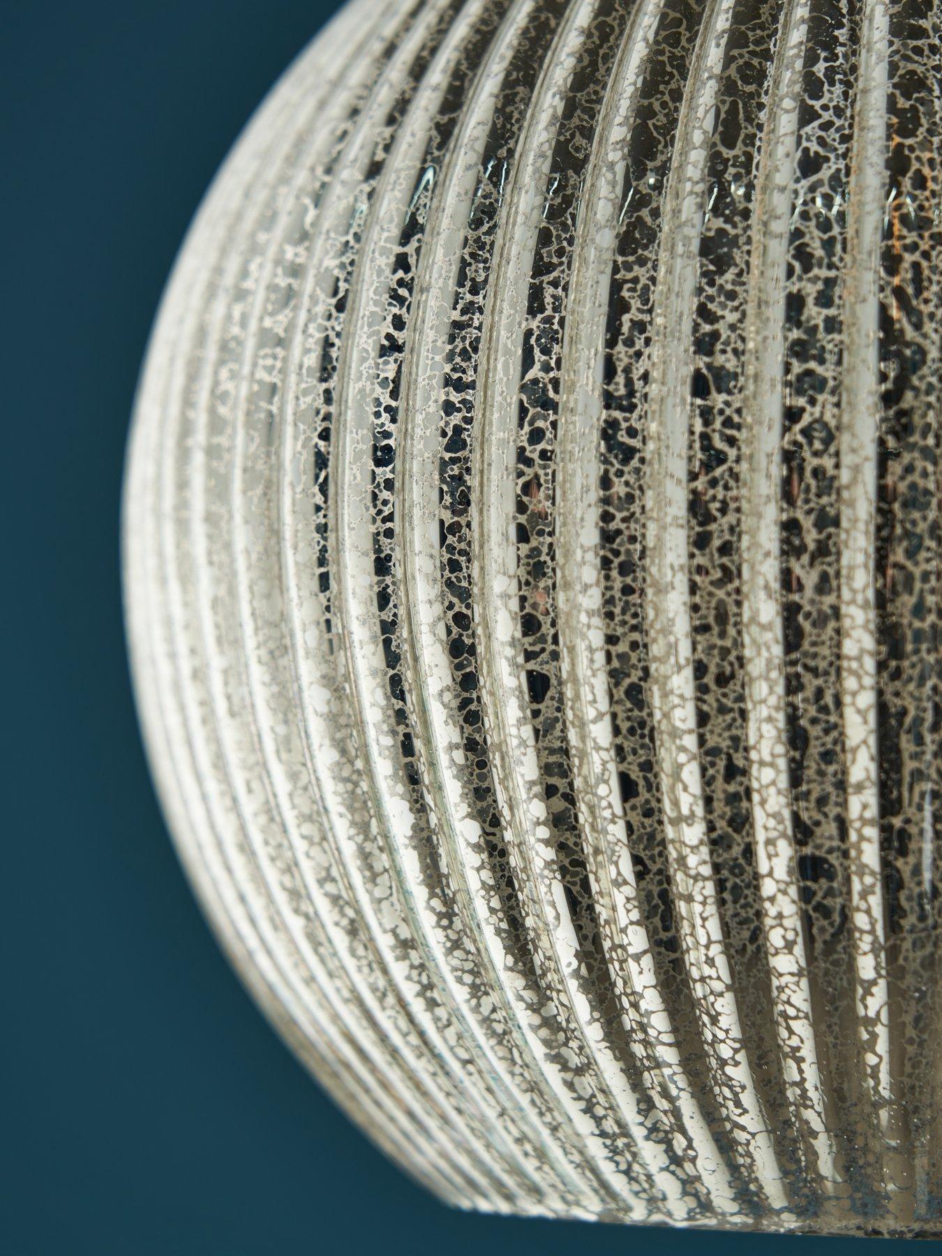 Image 3 of 3 of Very Home Ameya Mercury Globe Ceiling Light - Mercury/Chrome