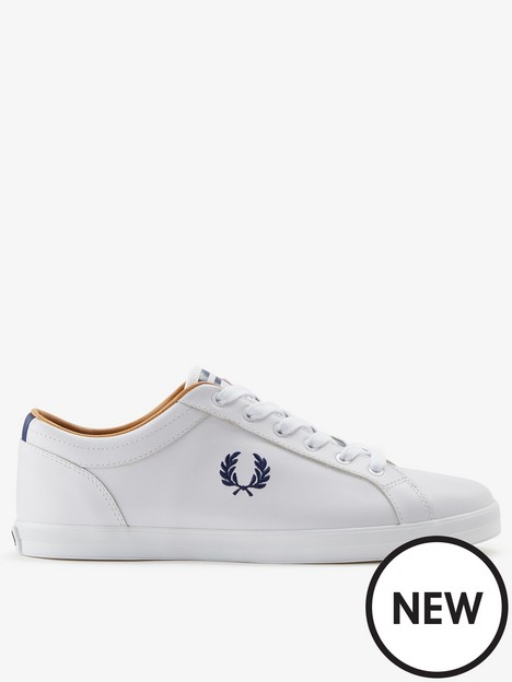 fred-perry-fred-perry-baseline-leather-trainers