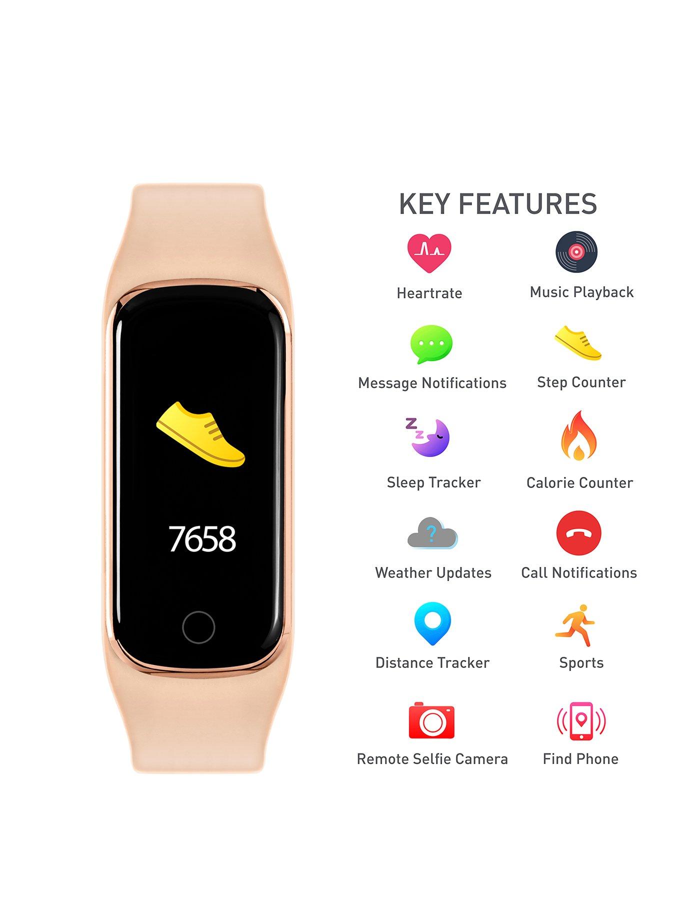 Image 2 of 6 of Reflex Active Reflex Active Series 8 Activity Tracker With Colour Touch Screen and Up To 7 Day Battery Life