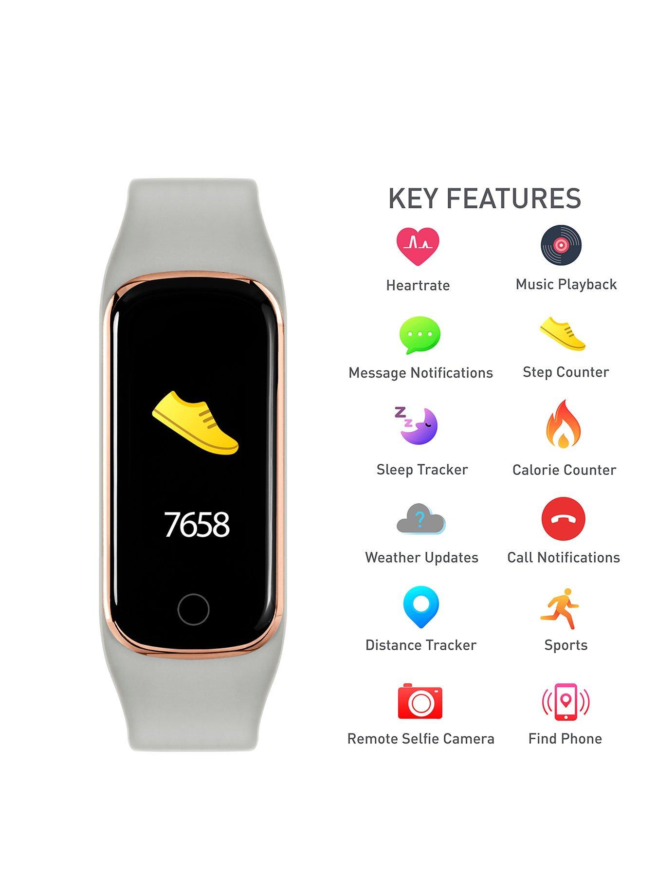 Image 2 of 6 of Reflex Active Reflex Active Series 8 Activity Tracker With Colour Touch Screen and Up To 7 Day Battery Life