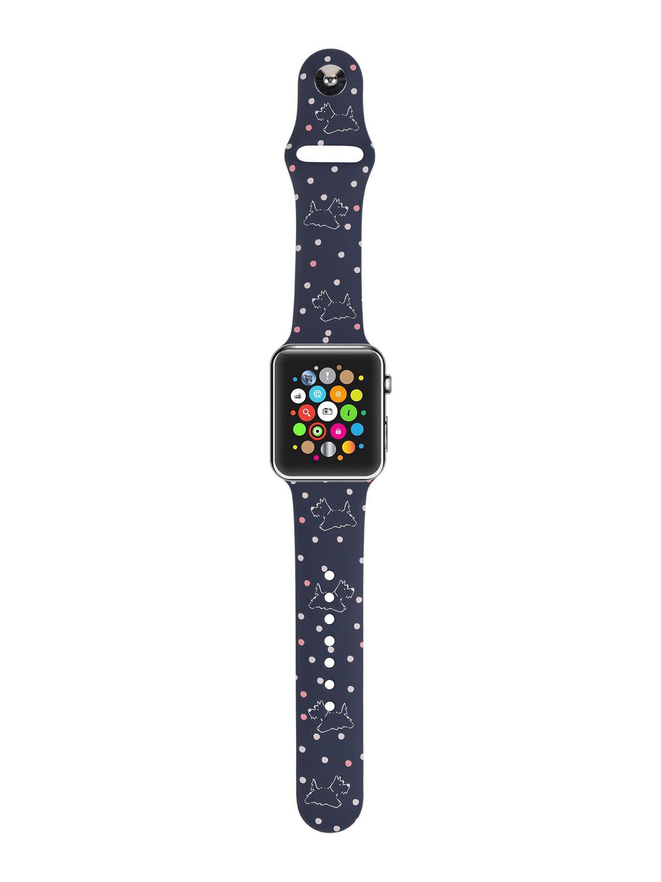 radley-radley-ladies-deep-blue-printed-dog-silicone-apple-watch-strapback