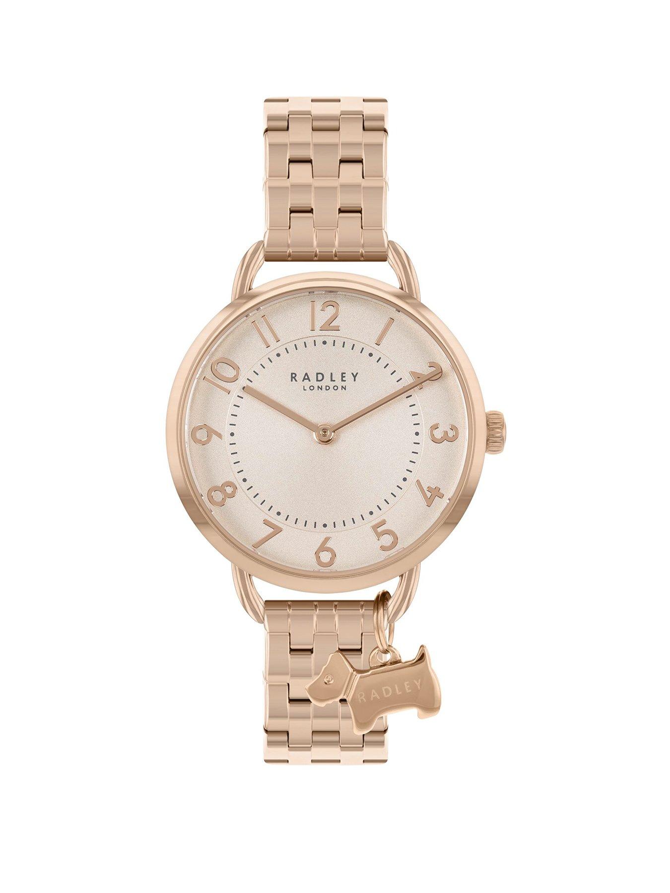 Radley Radley Ladies Rose Gold Open Shoulder Bracelet Watch