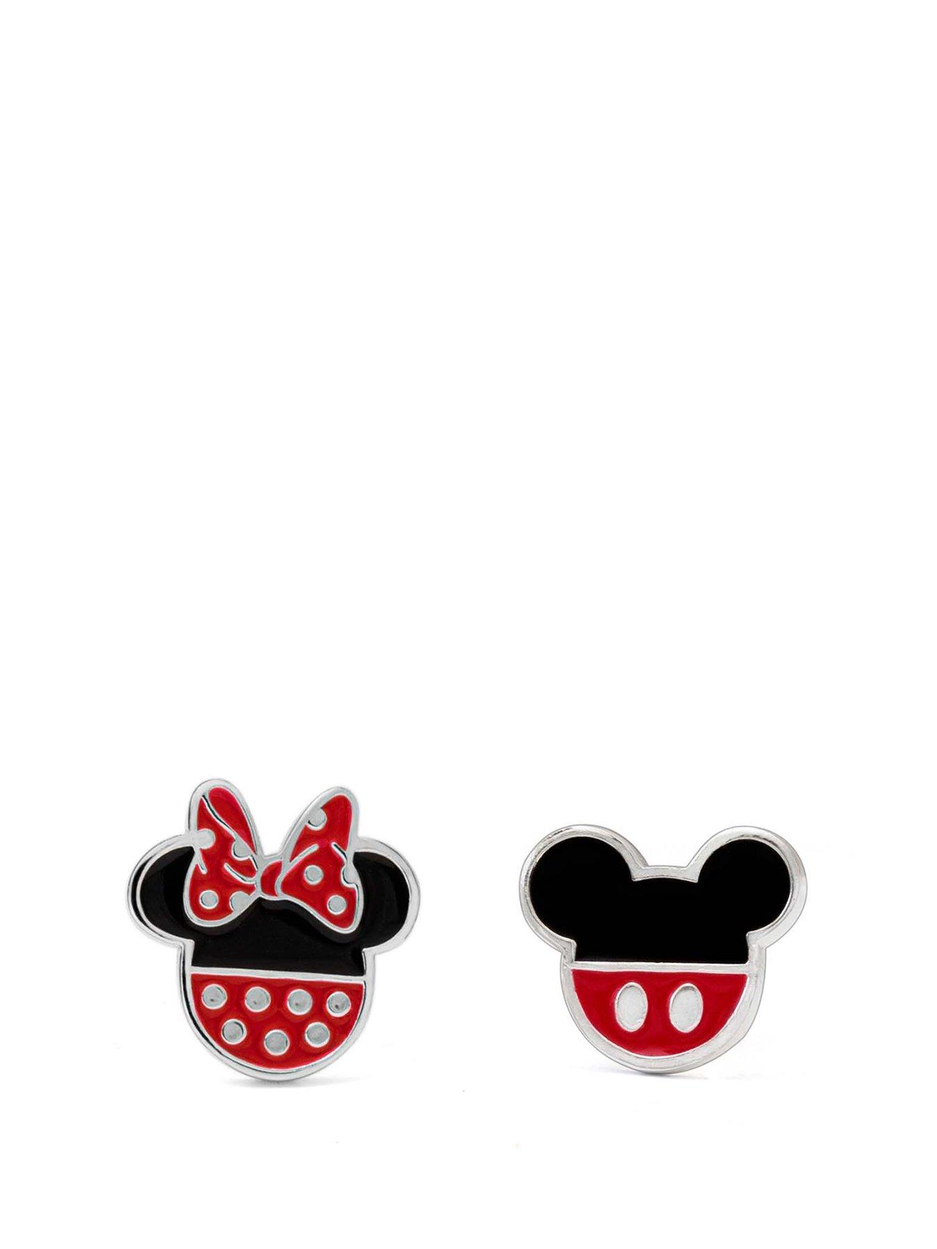 Mickey Mouse Disney Pavé Earrings - Pavé – Enjoy 25% off – BaubleBar