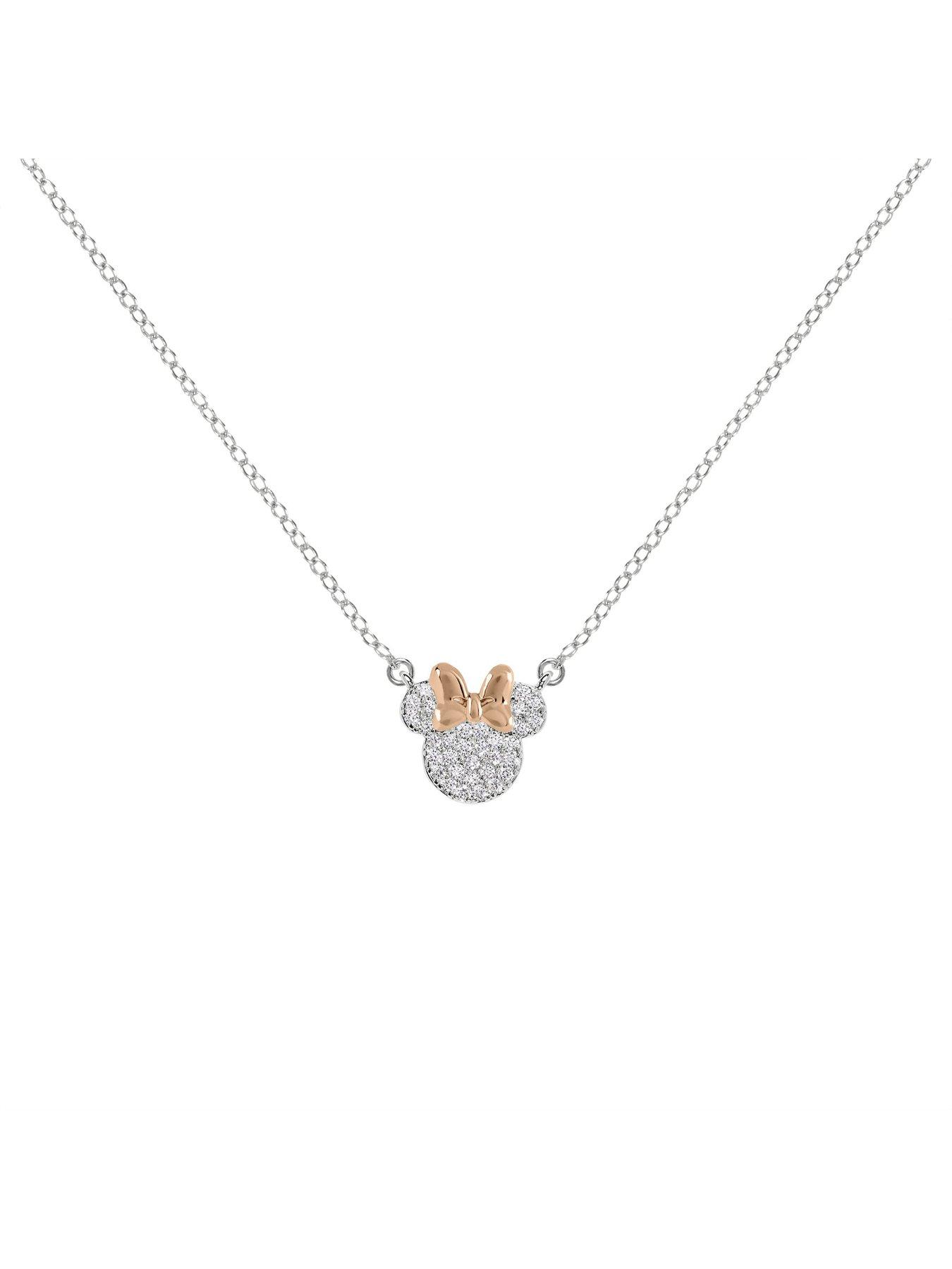 disney-disney-minnie-mouse-two-tone-plated-cz-stone-set-mother-amp-daughter-necklace-set-sf00486tzwlphback