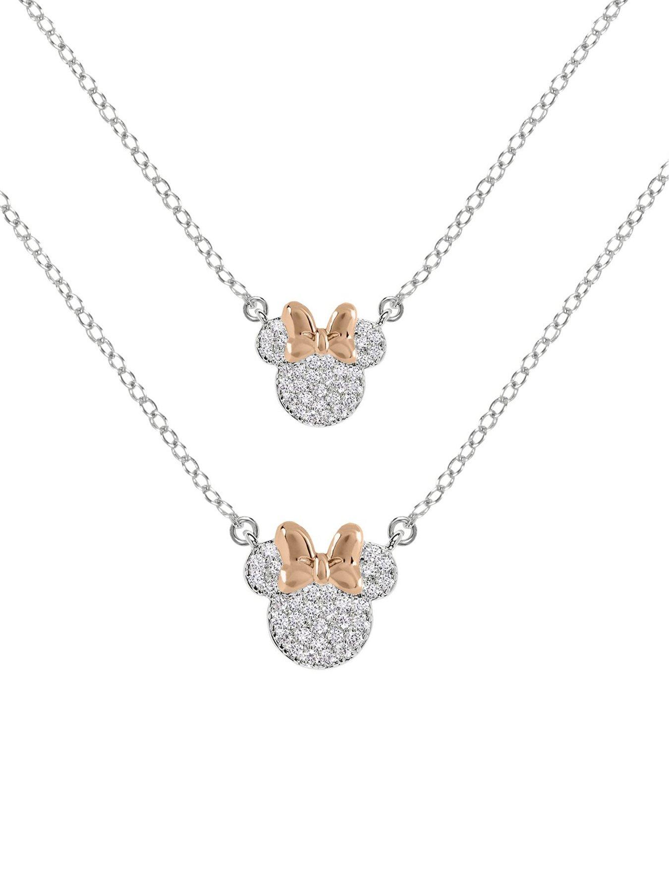 disney-disney-minnie-mouse-two-tone-plated-cz-stone-set-mother-amp-daughter-necklace-set-sf00486tzwlphoutfit