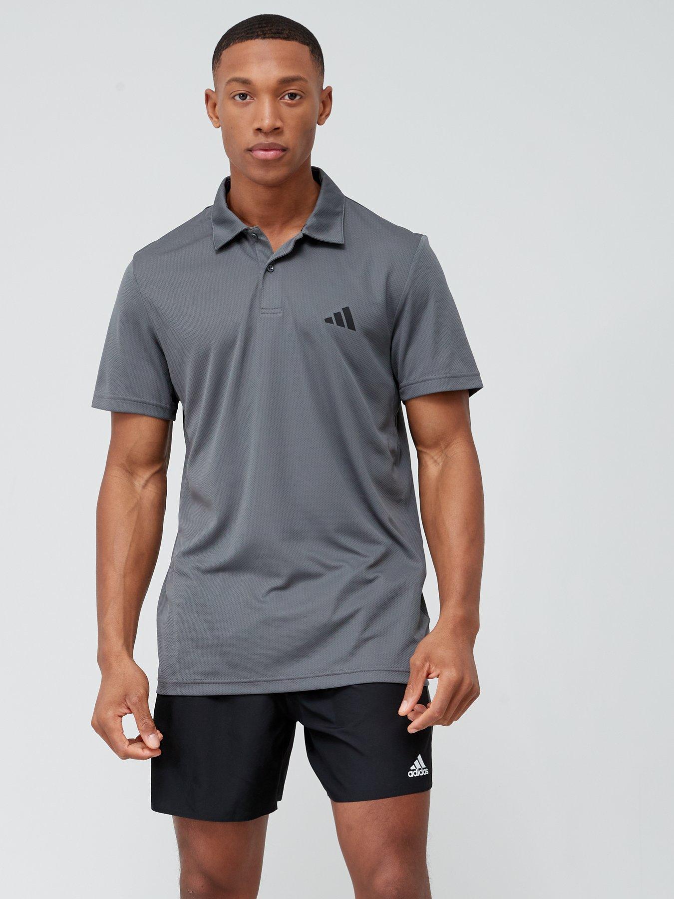 Adidas essentials mens polo shirt best sale