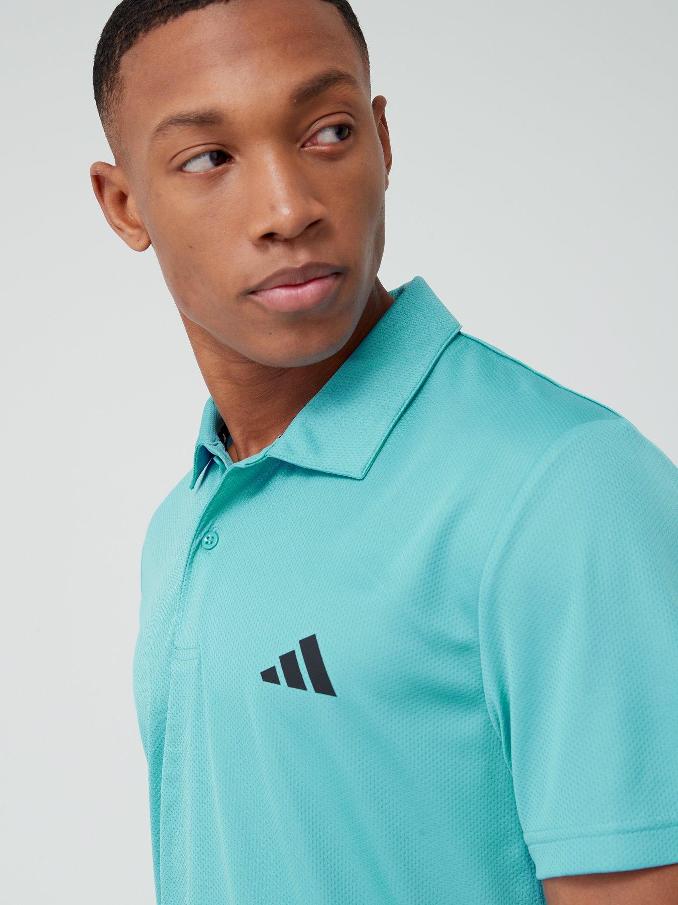 adidas-performance-train-essentials-training-polo-shirt-blueoutfit