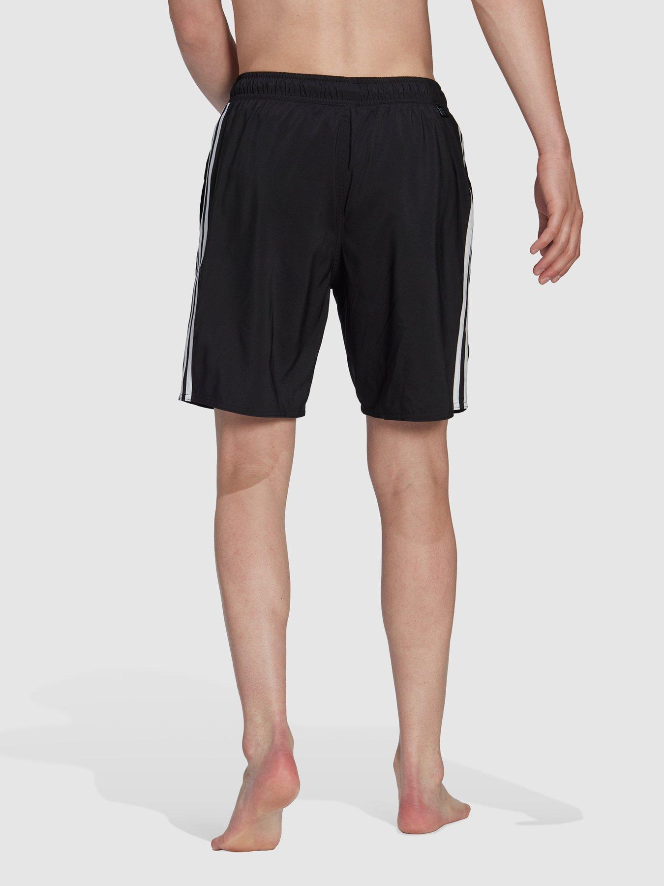 adidas-sportswear-3-stripes-clx-swim-shorts-blackwhitestillFront