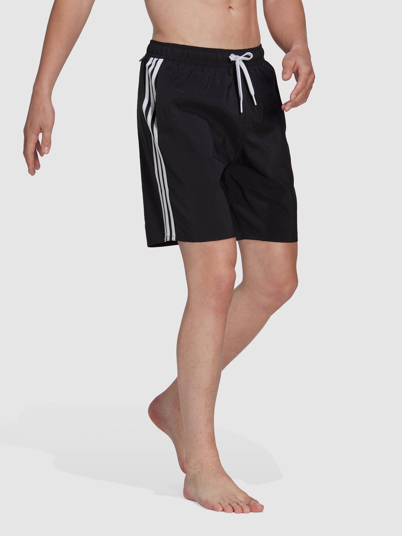 adidas-sportswear-3-stripes-clx-swim-shorts-blackwhiteback