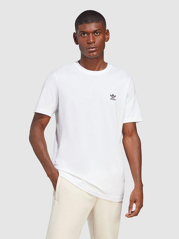 insondable pollo interno adidas Originals Trefoil Essentials T-Shirt - White | Very Ireland