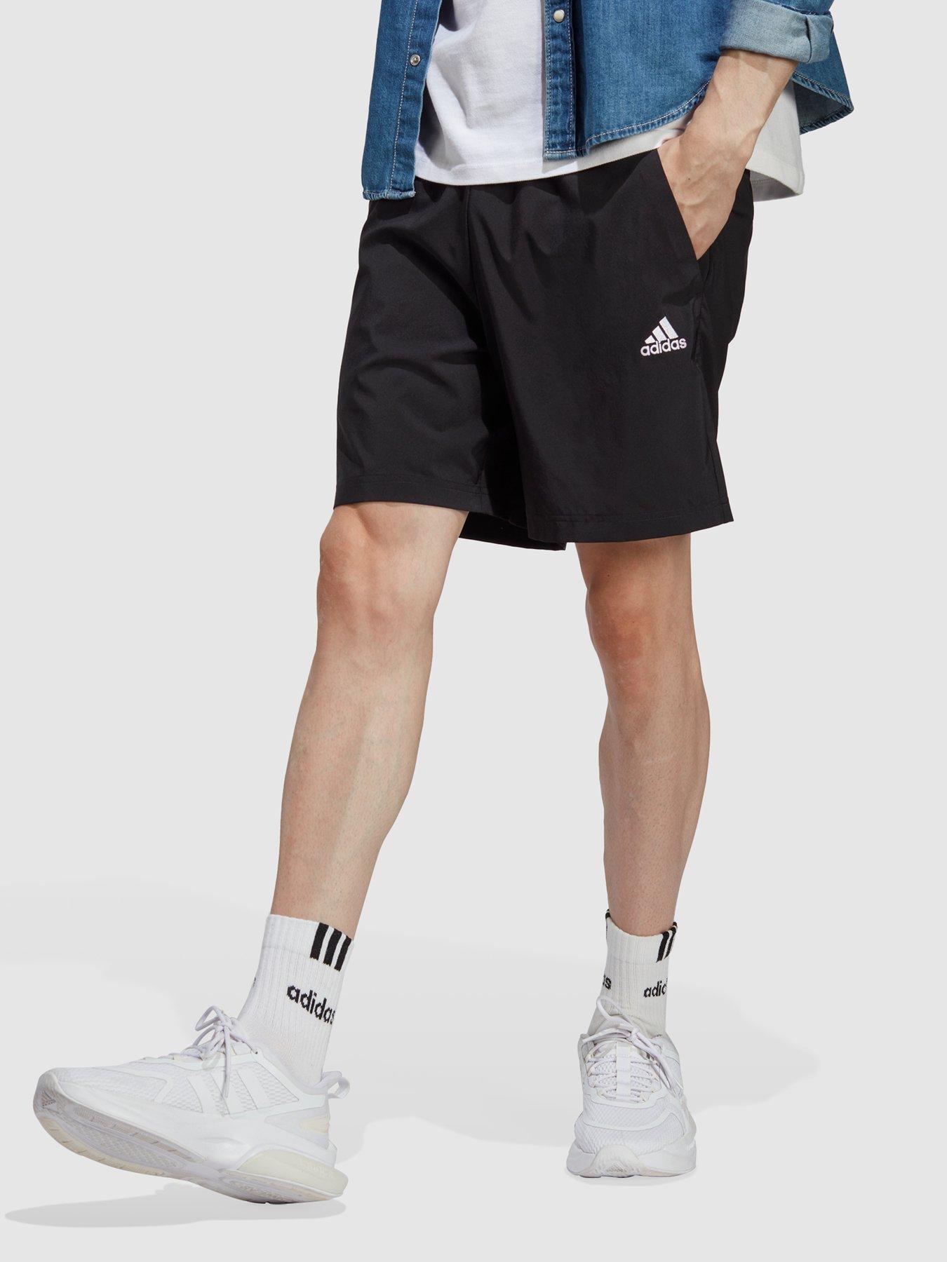 adidas-sportswear-aeroready-essentials-chelsea-small-logo-shorts-black