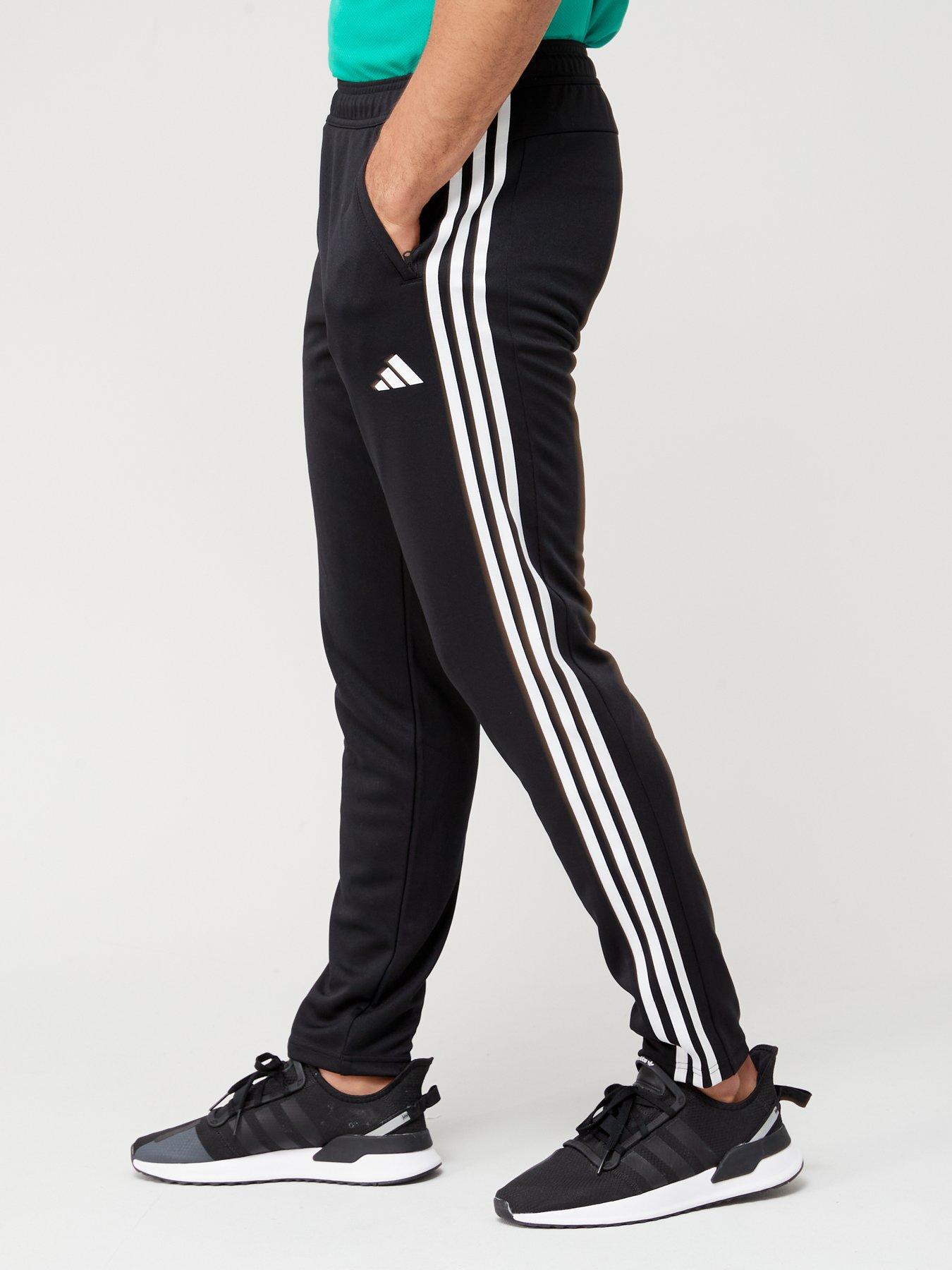 Image 6 of 6 of adidas Performance Train Essentials 3-Stripes Training Joggers - Black/White