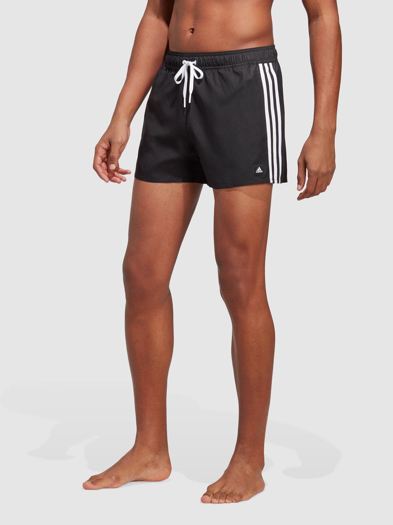 Adidas 3 hotsell stripes swim shorts