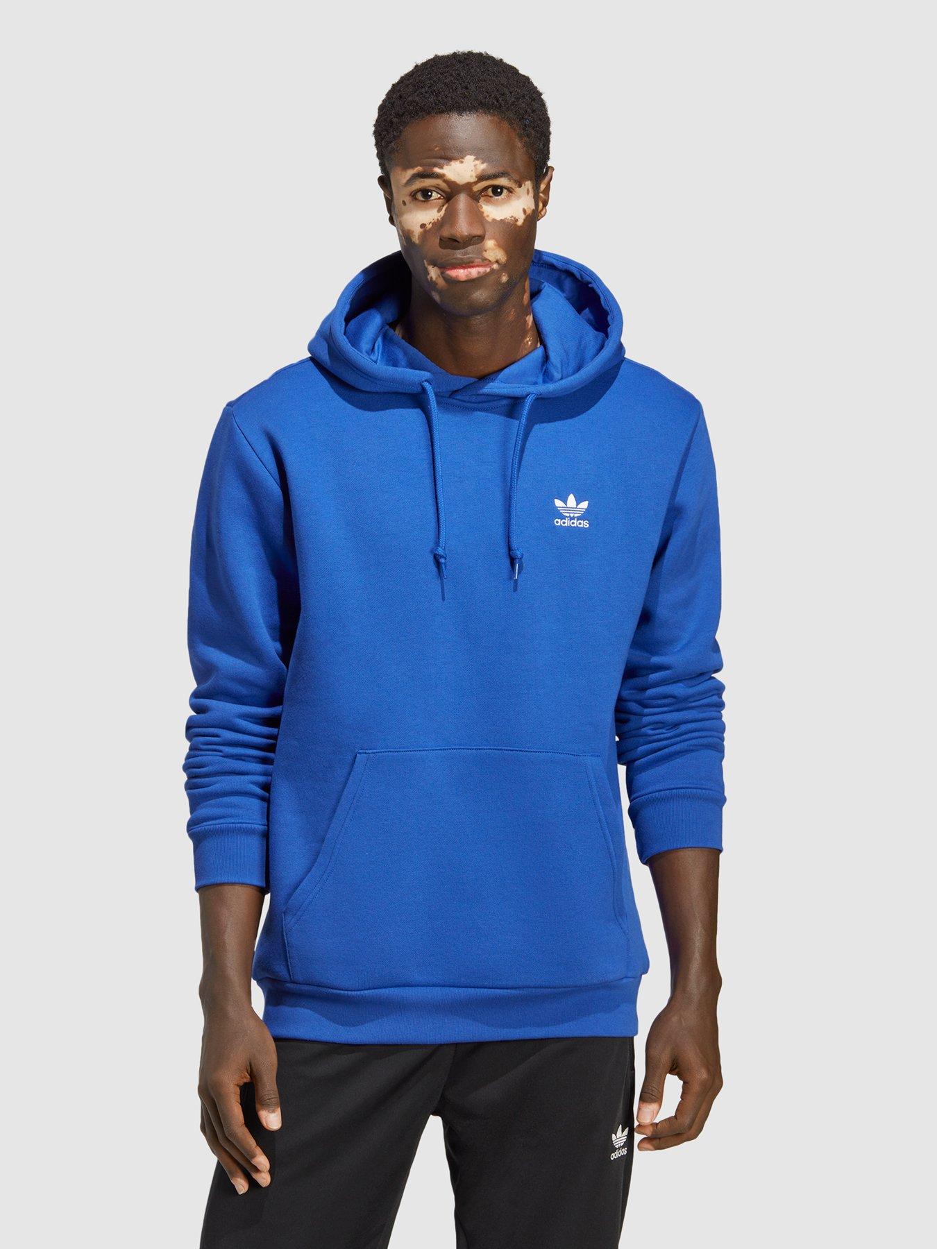 Adidas originals trefoil sale overhead hoodie